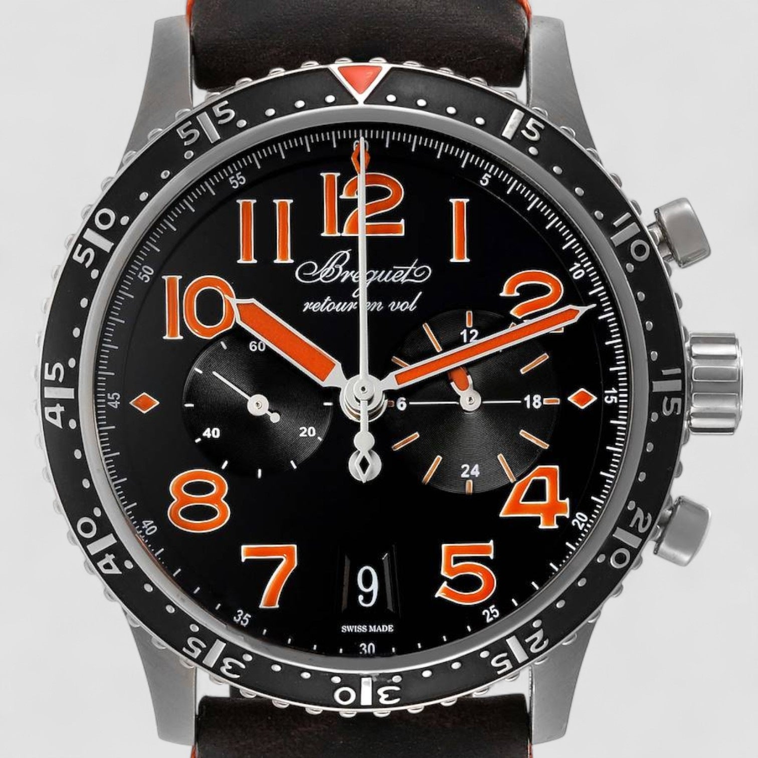 Type XXI Flyback LE Black Dial Titanium Mens Watch