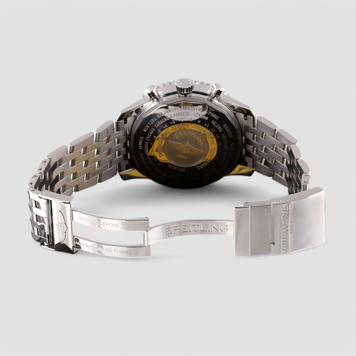 Navitimer World Black Dial 46mm