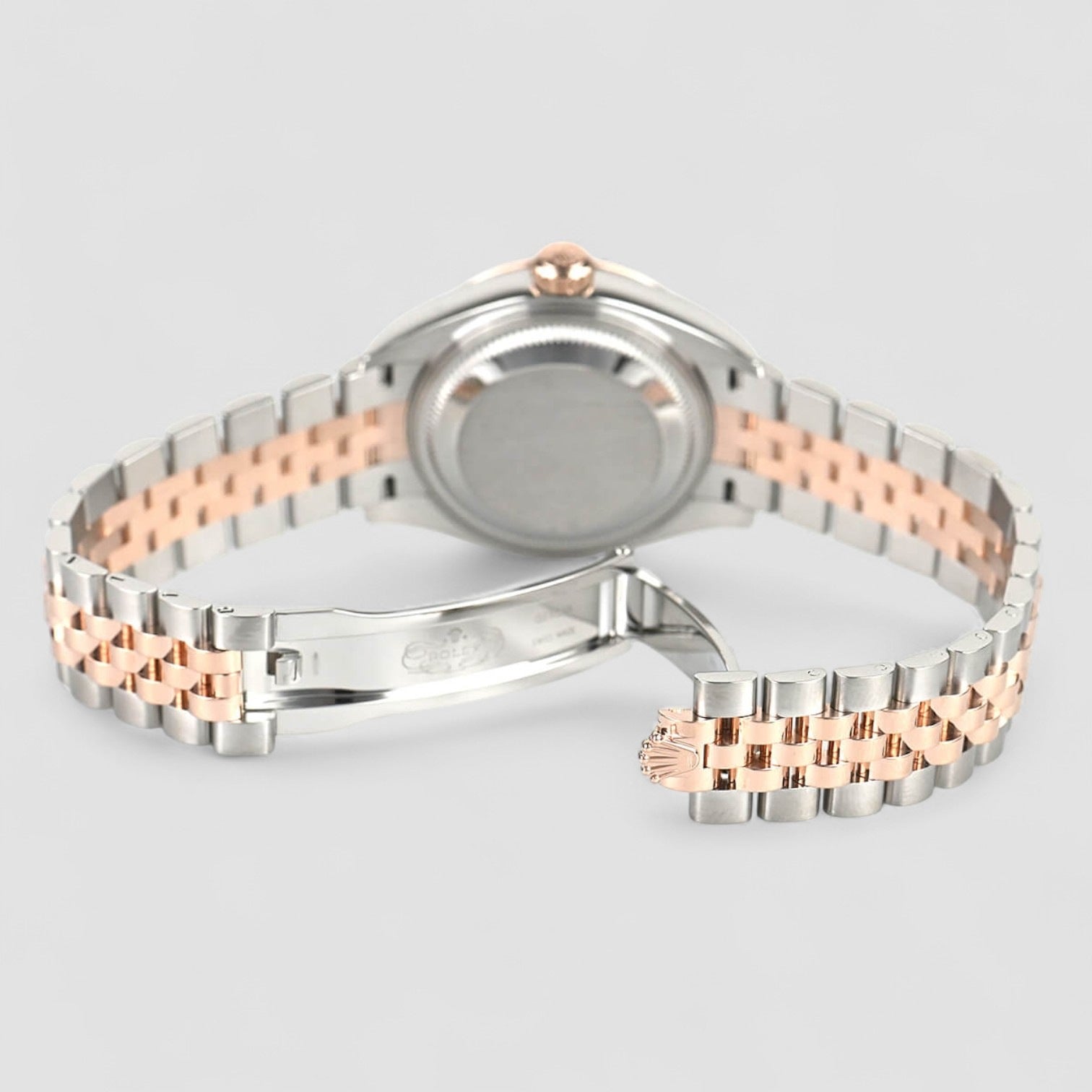 Lady Datejust 28mm Stainless Steel and Everose Gold Ladies Watch