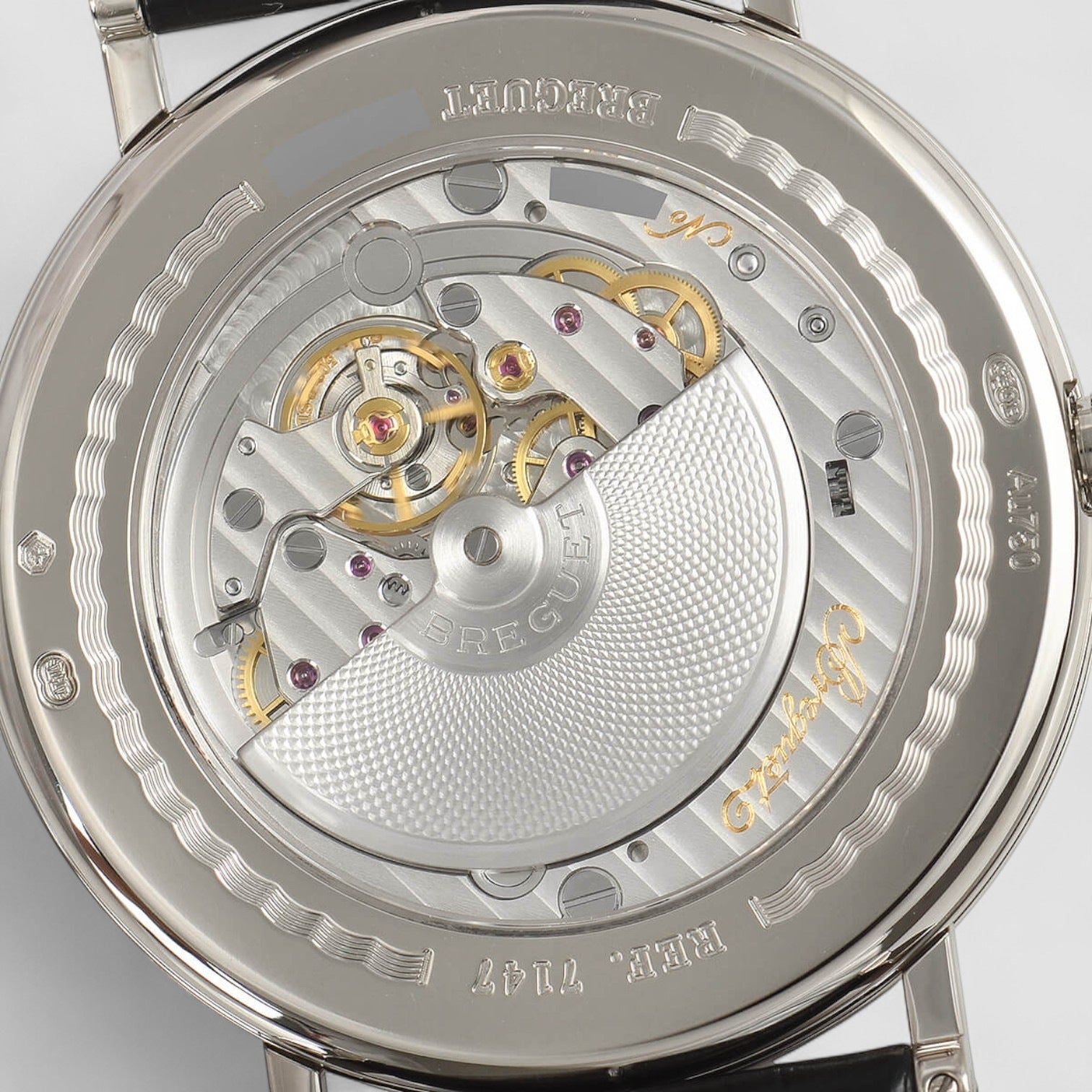 Classique Automatic Enamel Dial 18K White Gold