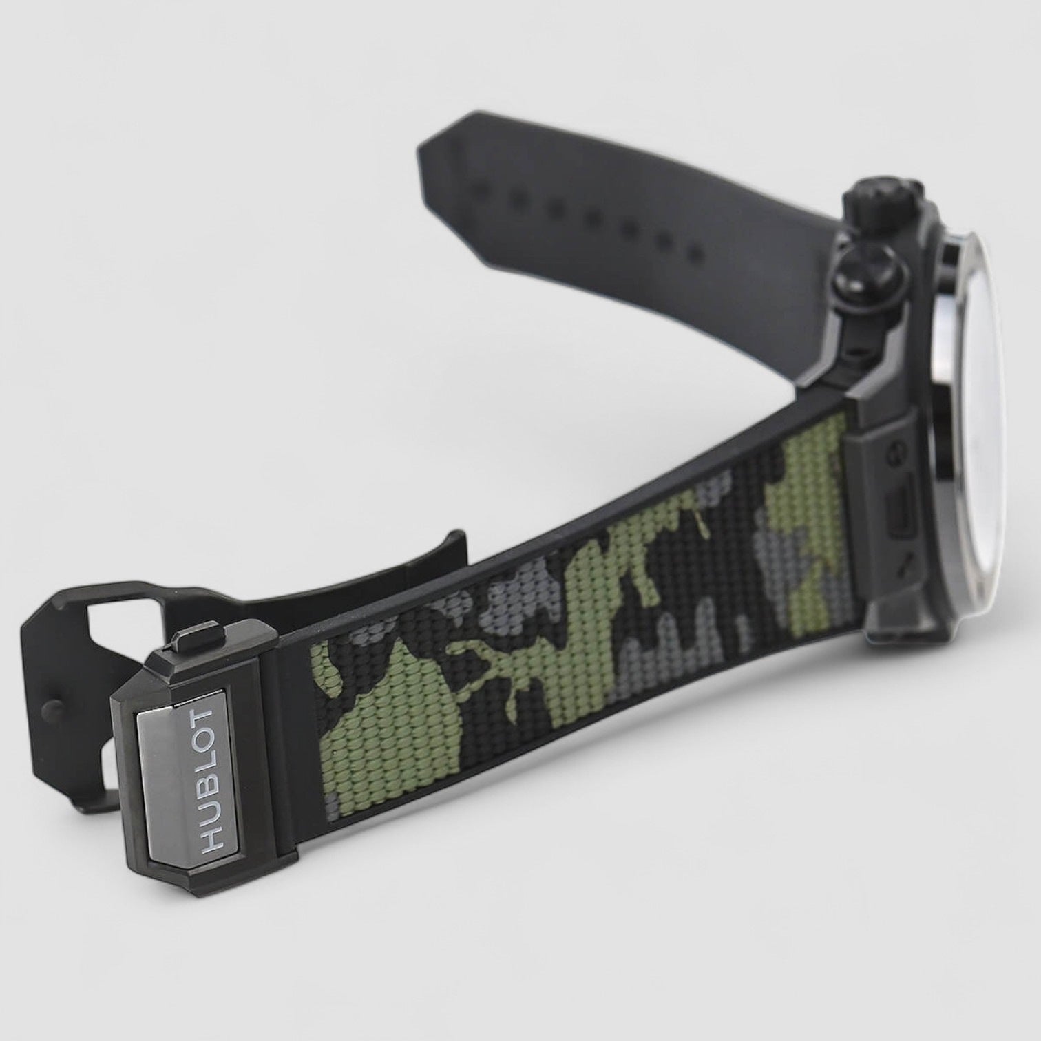 Big Bang Camo Yohji Yamamoto Chronograph Automatic Green Dial Men's Watch