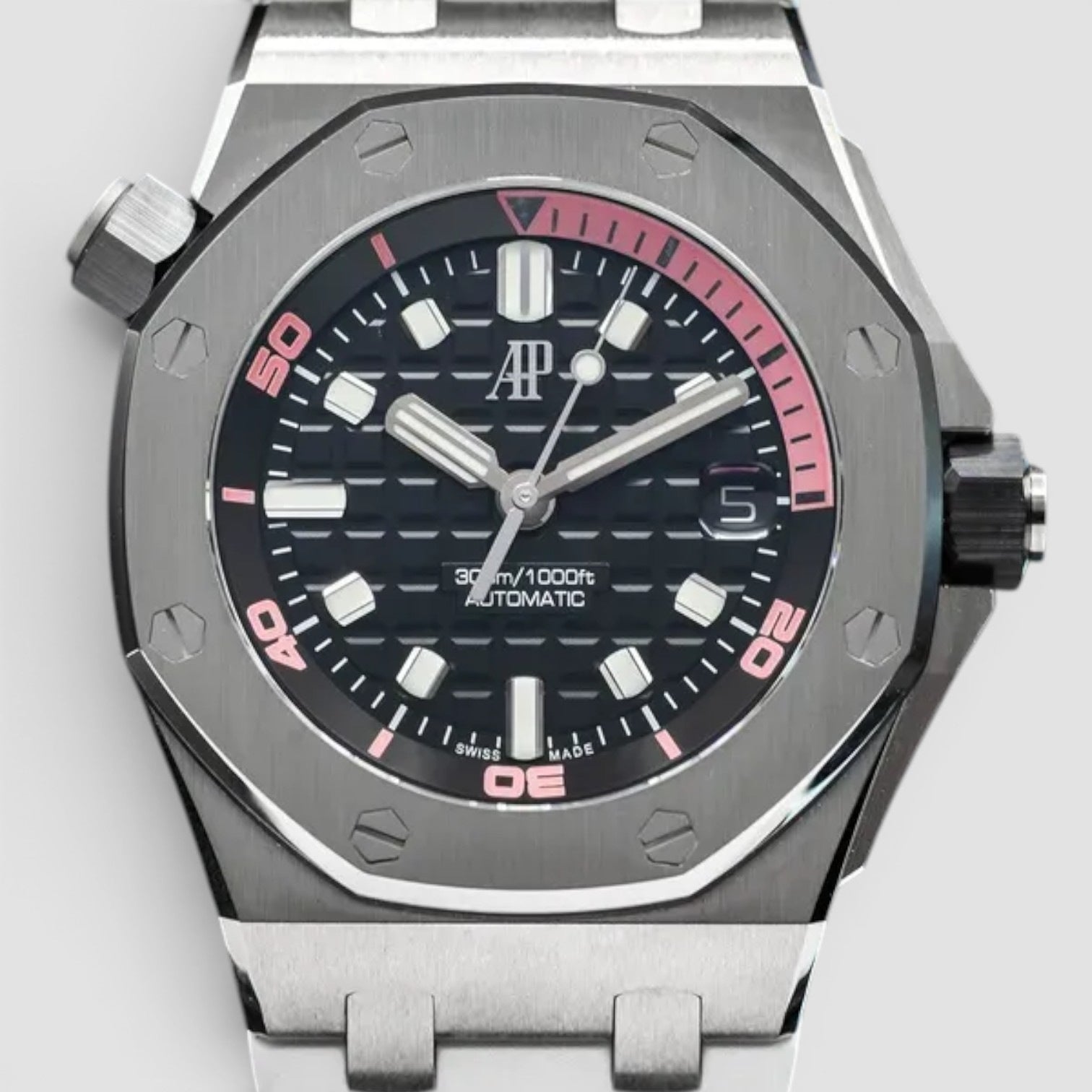 Royal Oak Offshore Diver 42mm Stainless Steel Black Dial