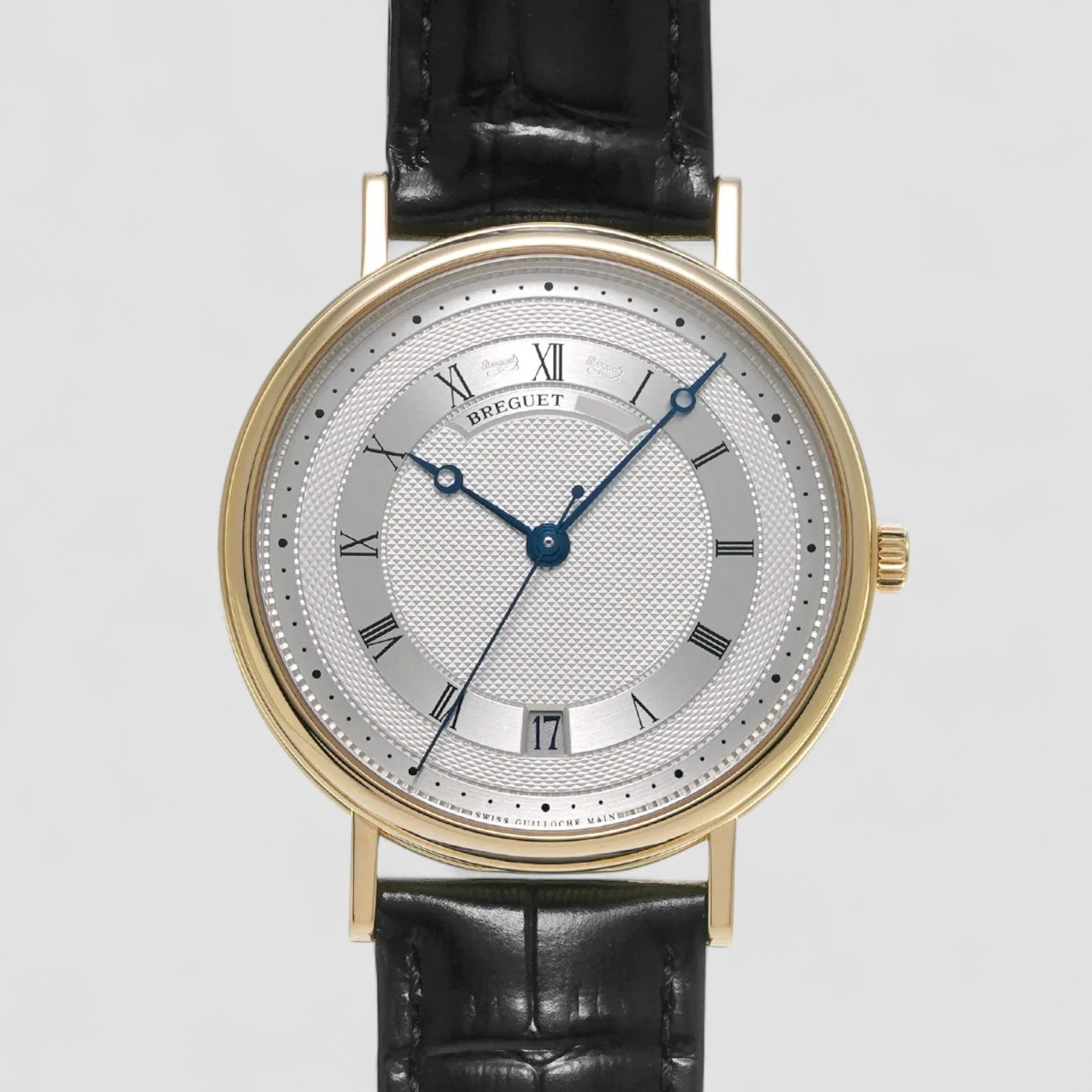 Classique Automatic 5930 18K Yellow Gold Silver Dial