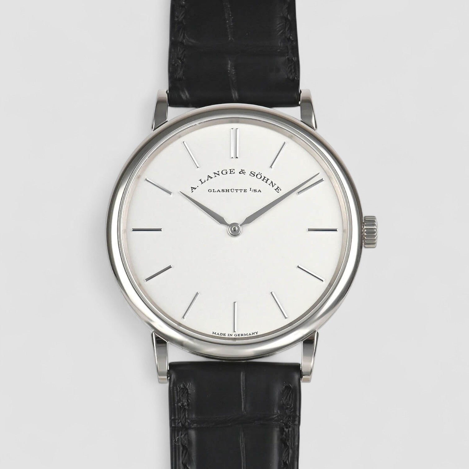 Saxonia Thin Manual Wind 18K White Gold