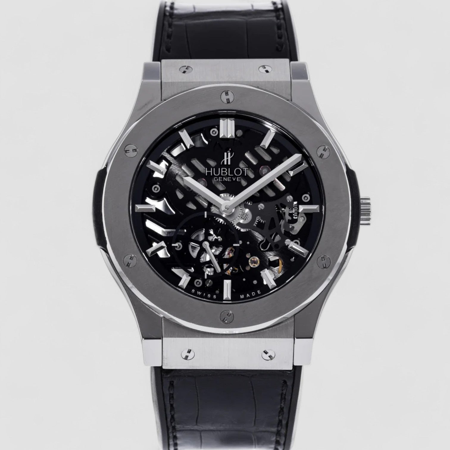 Classic Fusion Ultra-thin Skeleton Men's Watch