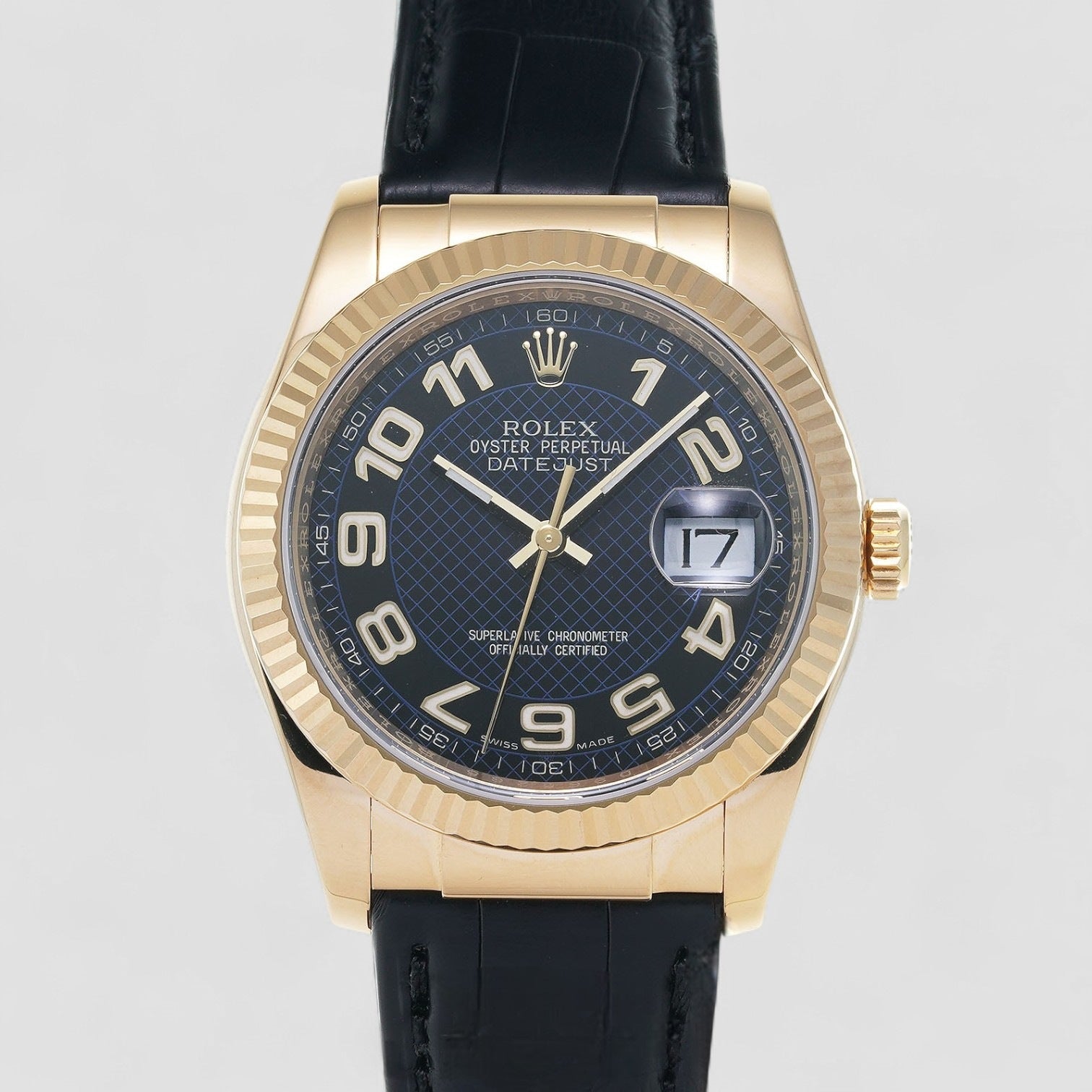 Oyster Datejust 36 18K Yellow Gold