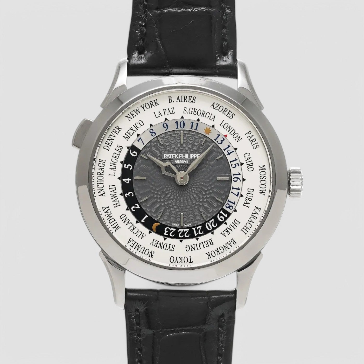 World Time 5230G World Time White Gold / Deployant