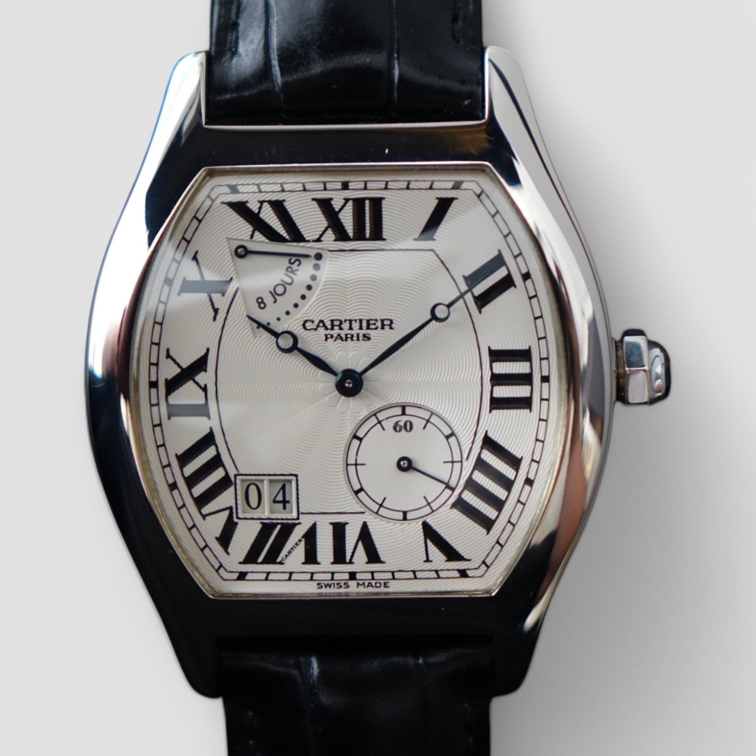 18k W/G 8 Day Power Reserve Tortue XL Privee Collection B&P