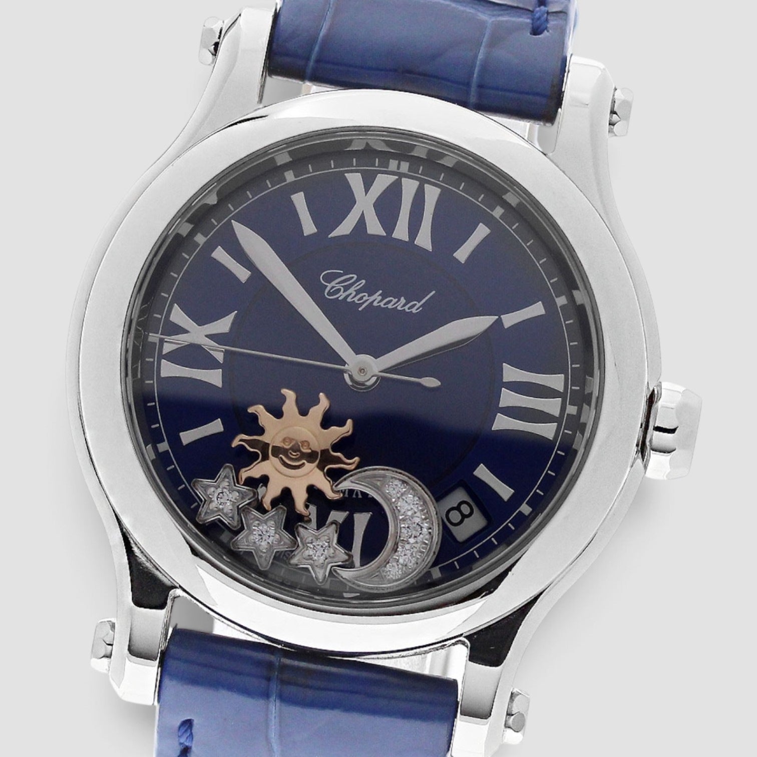 Happy Sport Stars 36mm Stainless Steel Blue Dial