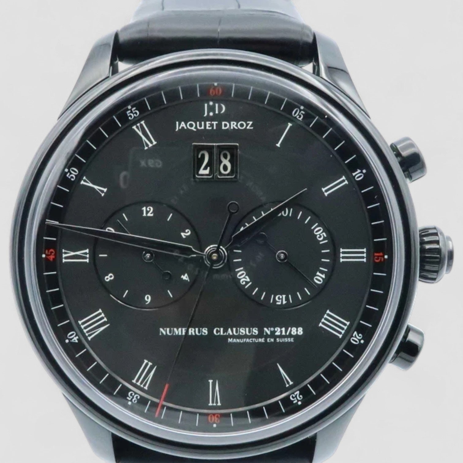 Complication La Chaux-De-Fonds Automatic Black Men's Watch 43mm