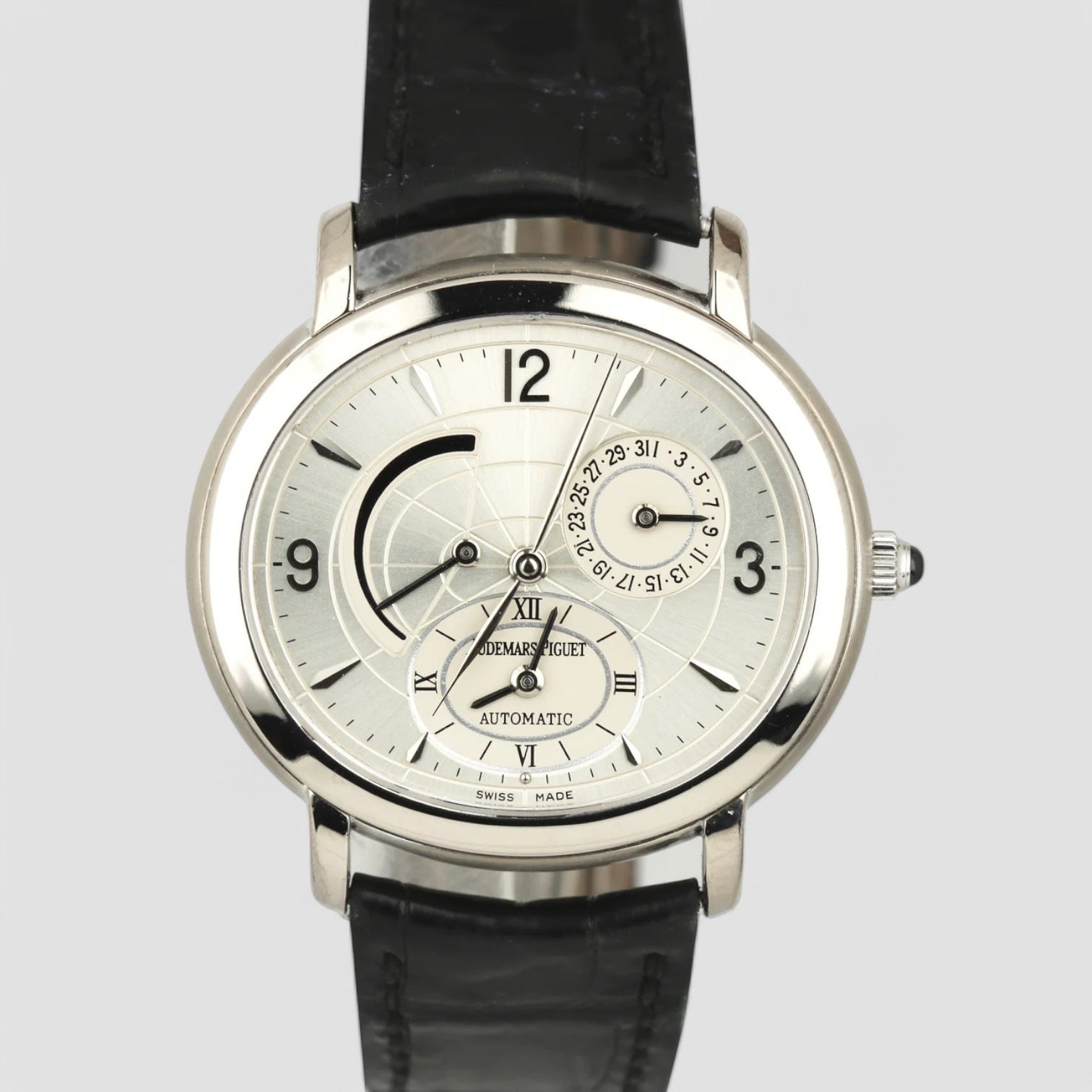 Millenary 18 CT White Gold Automatic Men's Watch