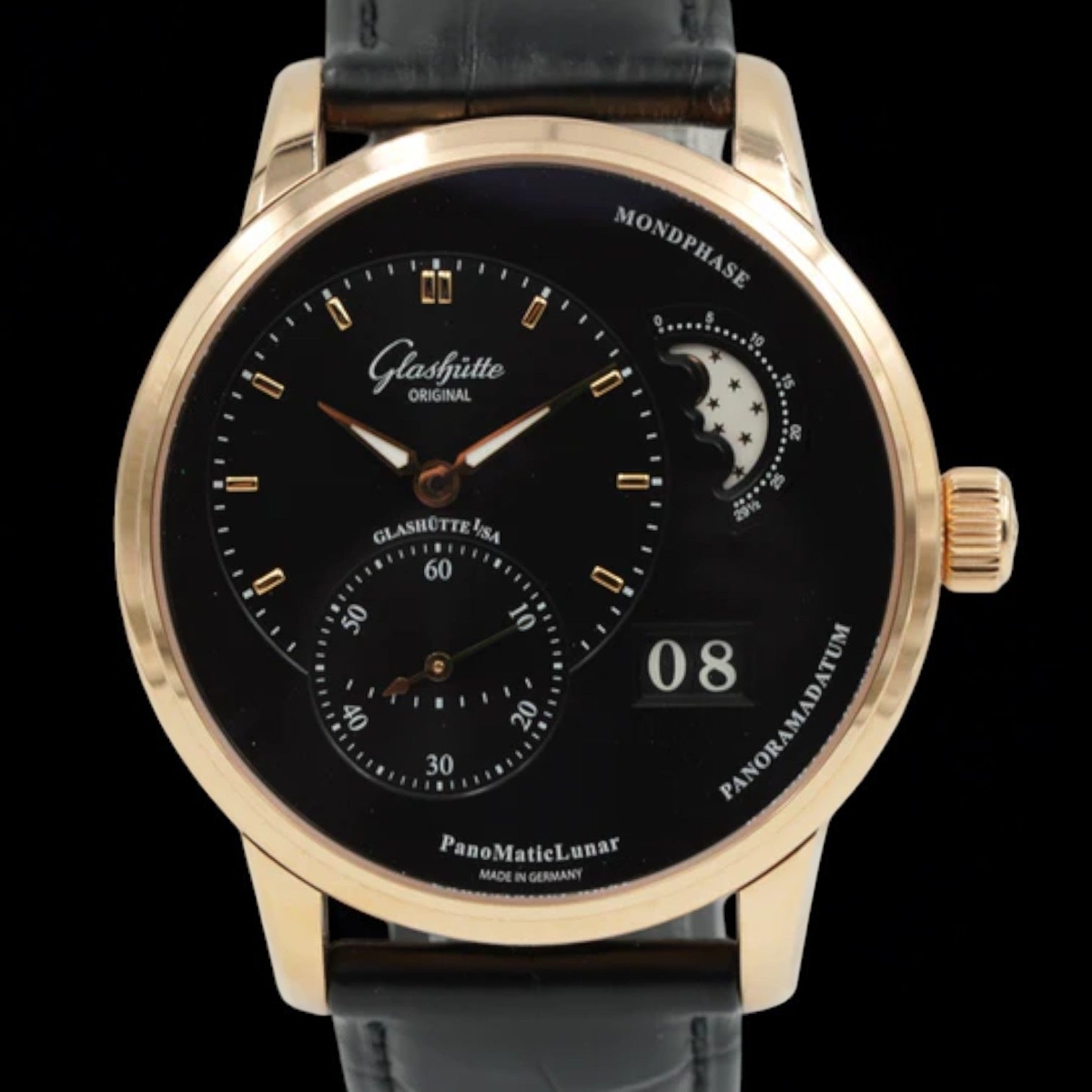 Panomaticlunar 40mm Red Gold