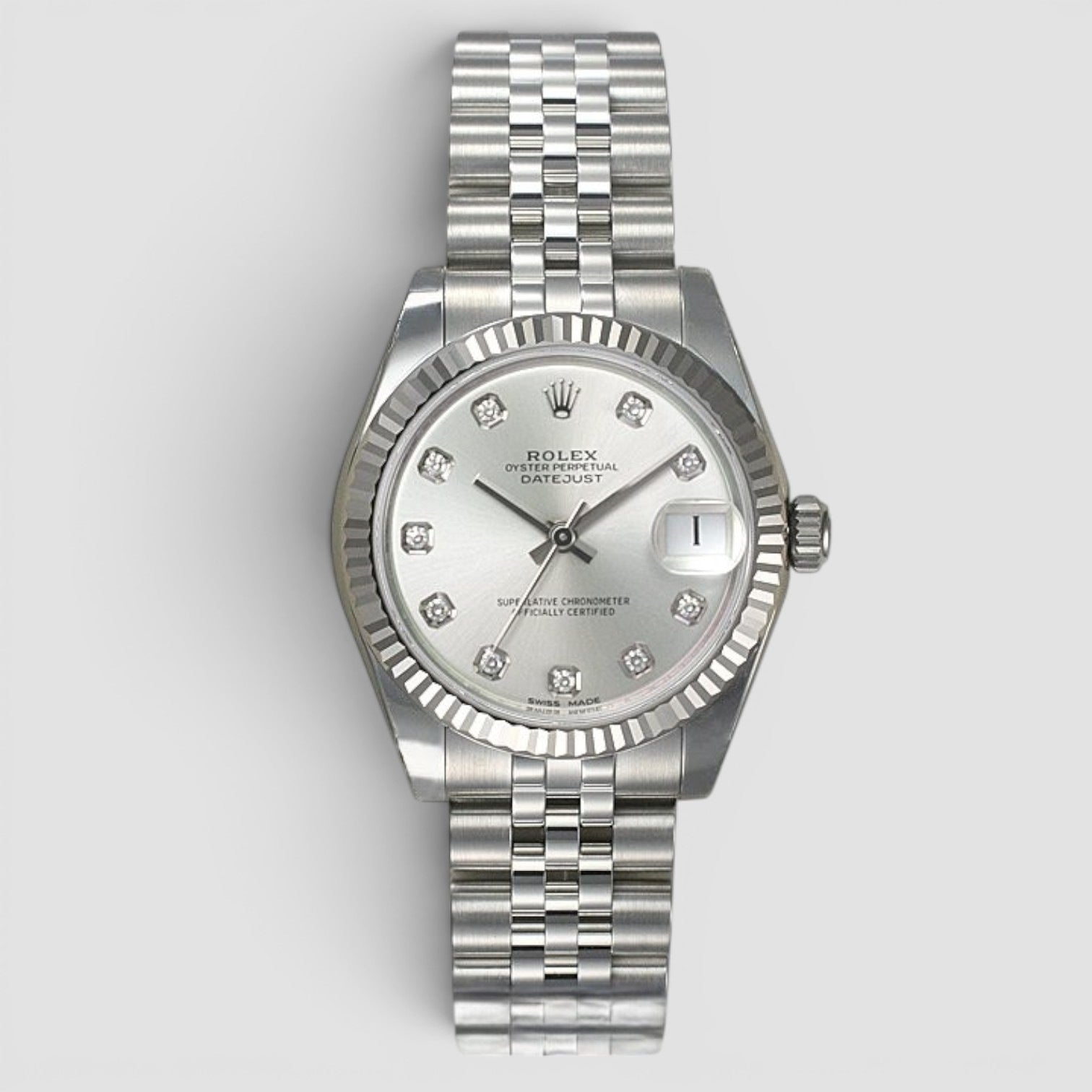 Datejust 31 silver diamond jubilee