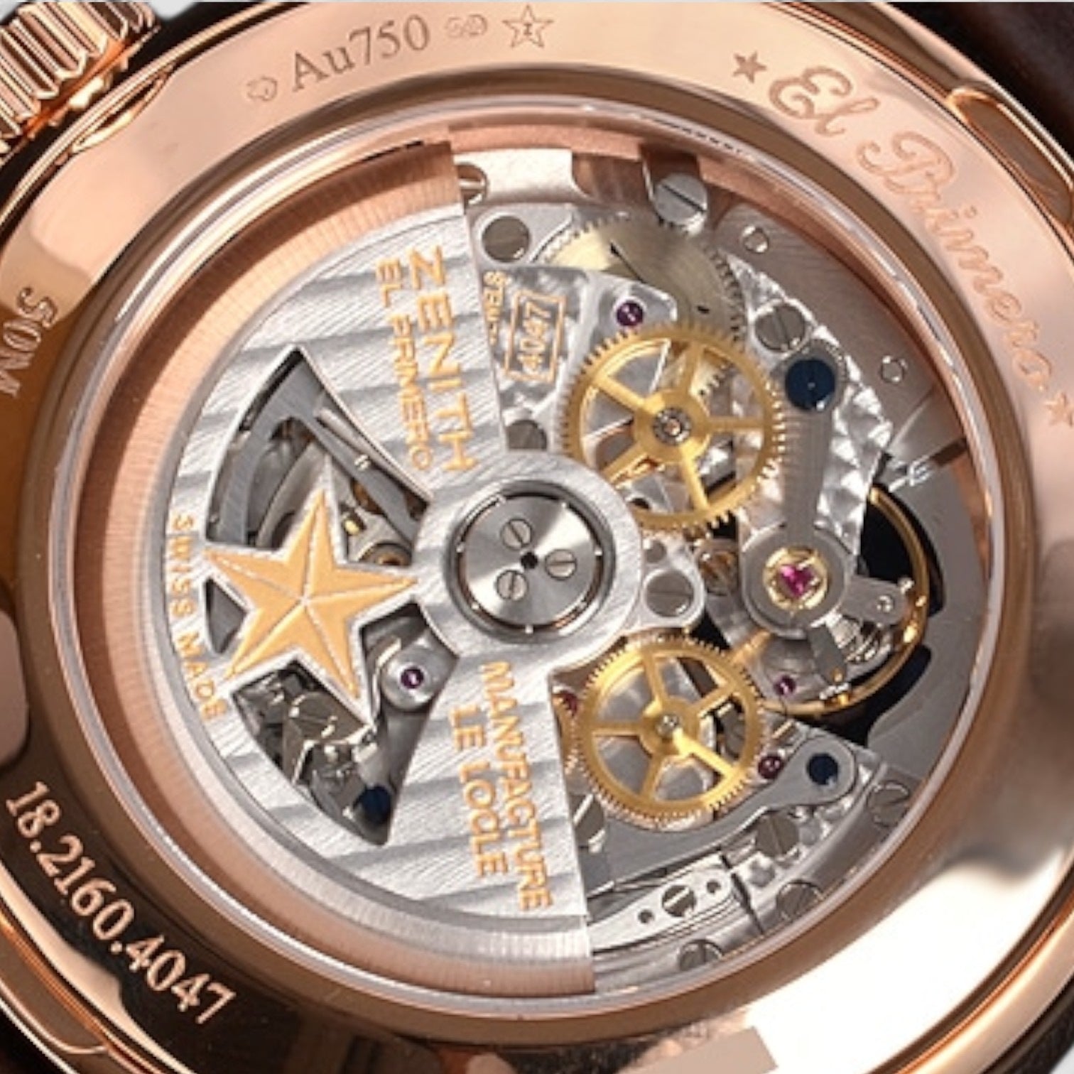 El Primero Chronomaster Open Grande Date 18K Rose Gold