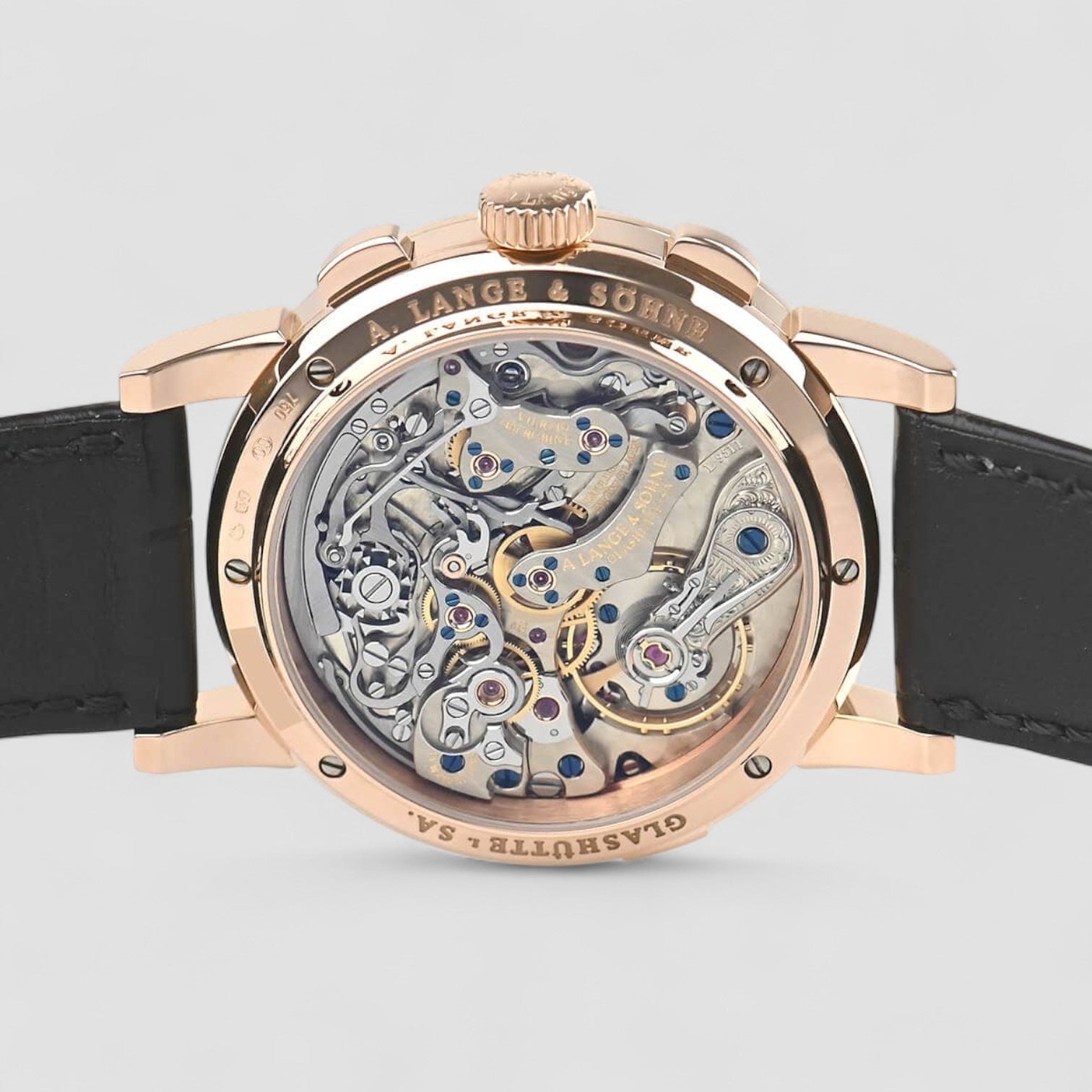 Datograph Flyback 18K Rose Gold Engravers Letter