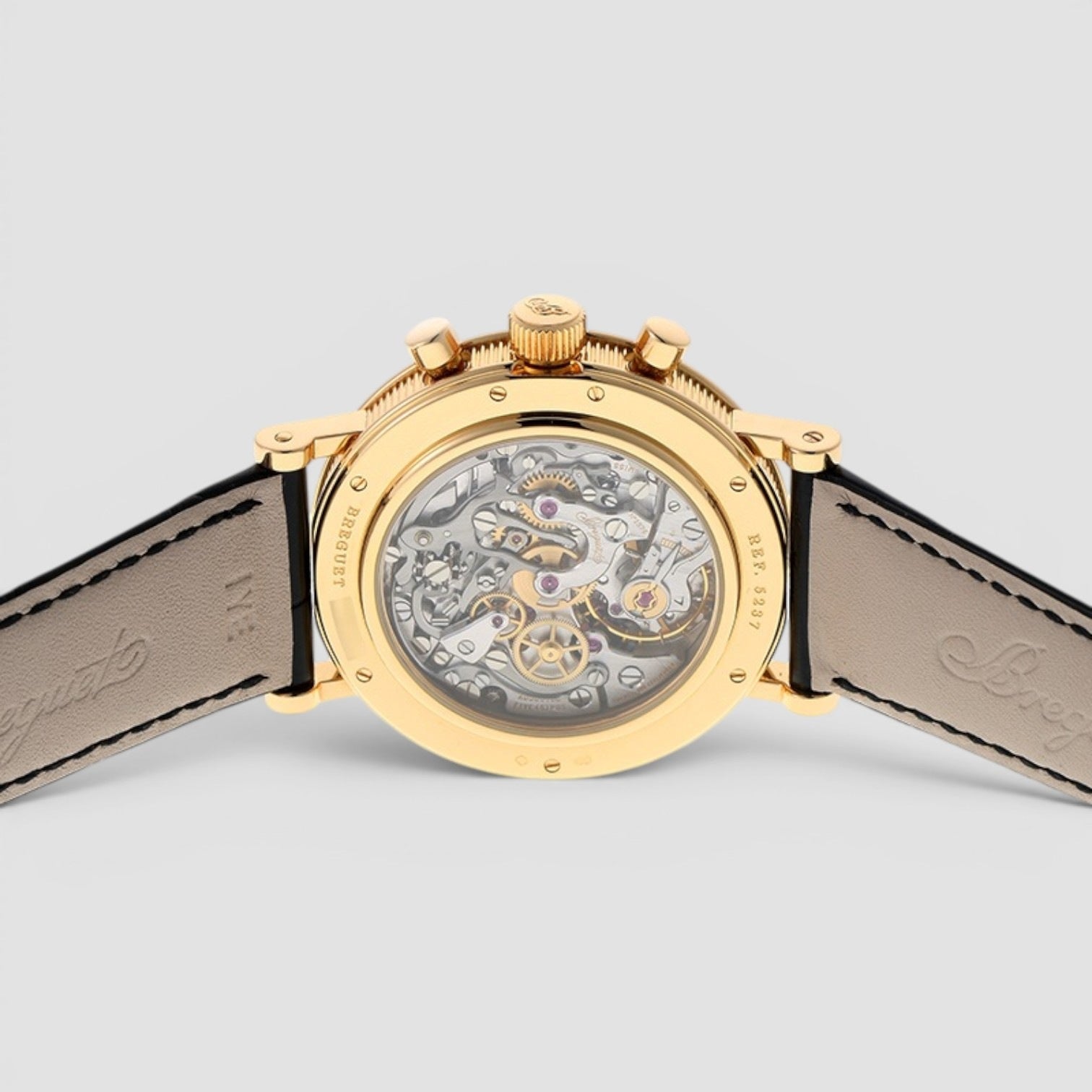 Classique Chronograph 37mm Yellow Gold Silver Dial