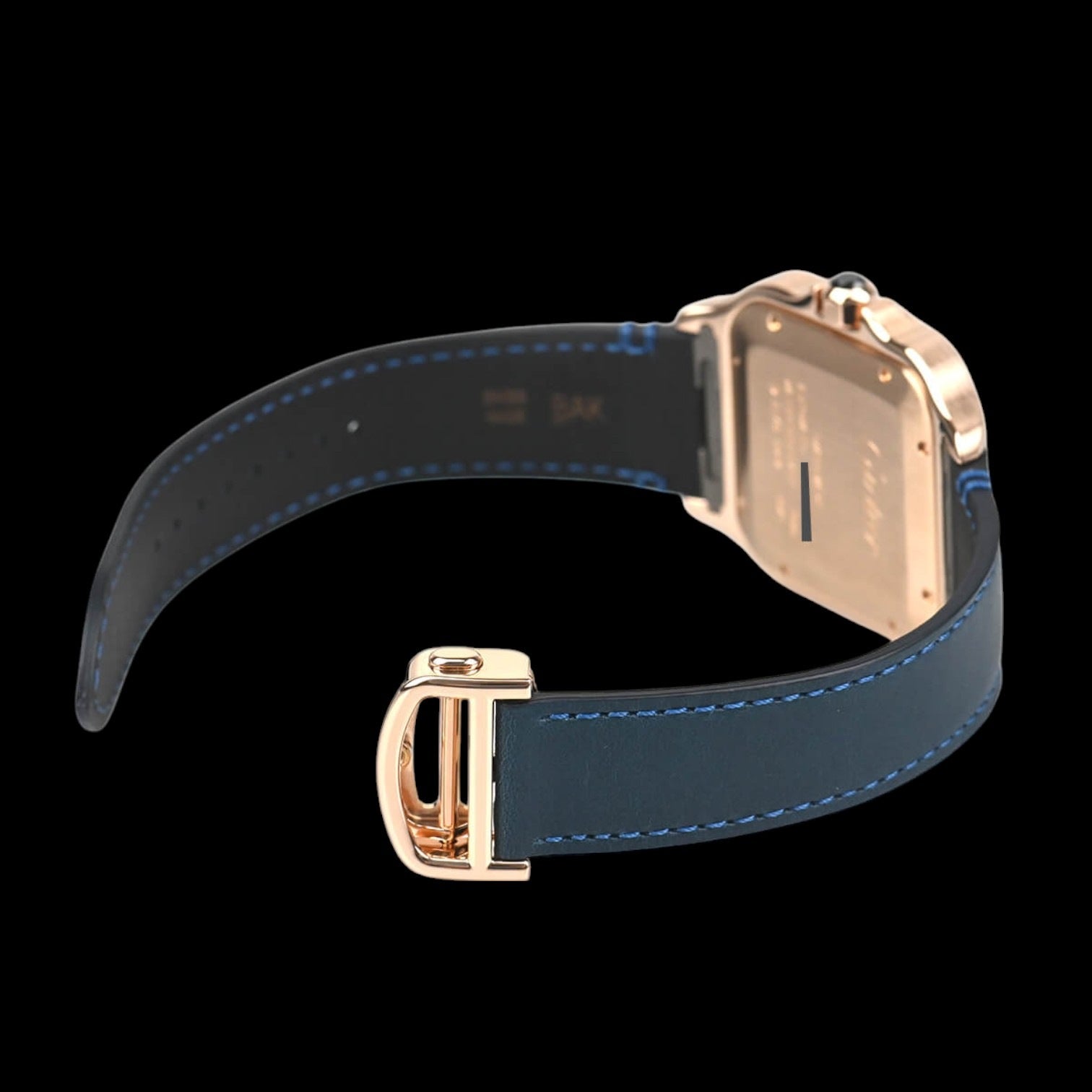 Santos Large 18K Rose Gold Automatic