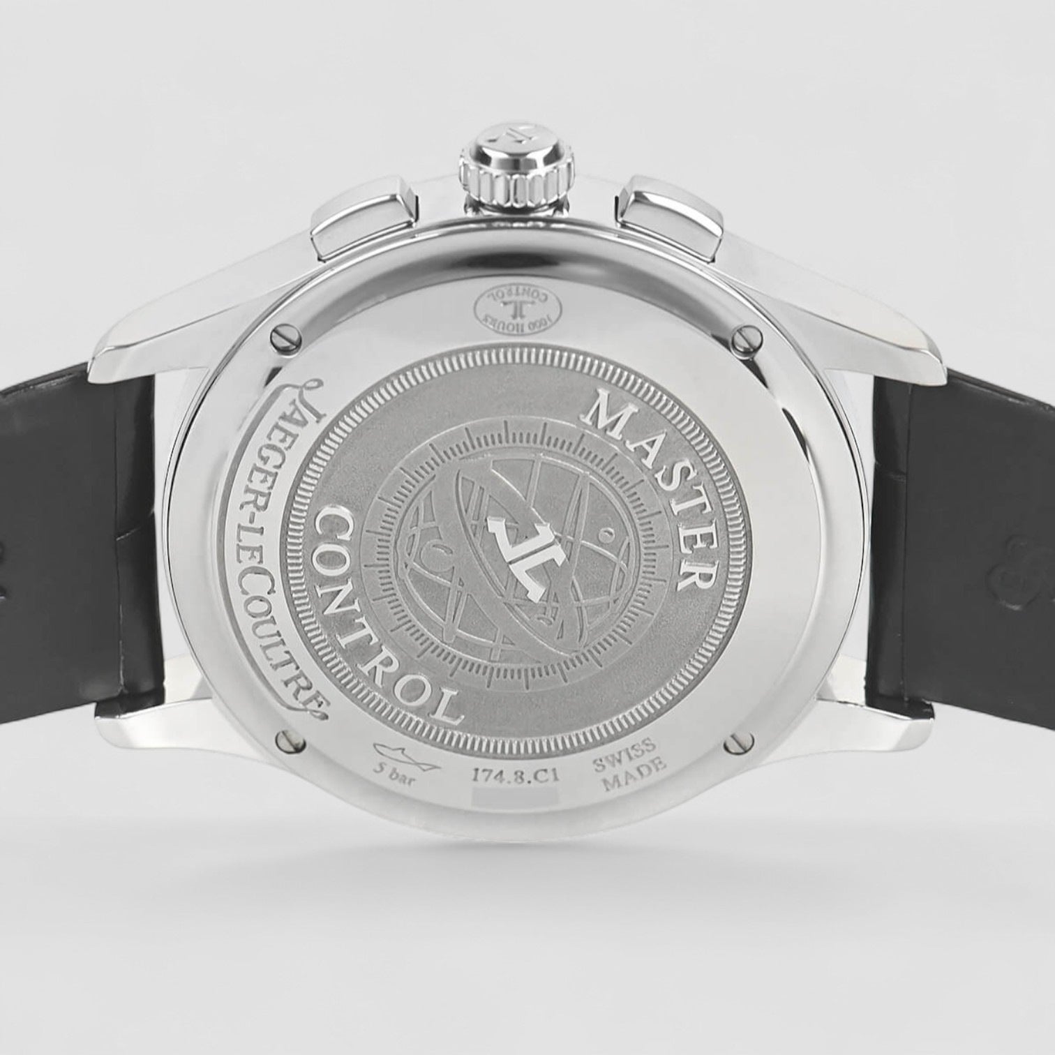 Master Control Chronograph SS Black Dial