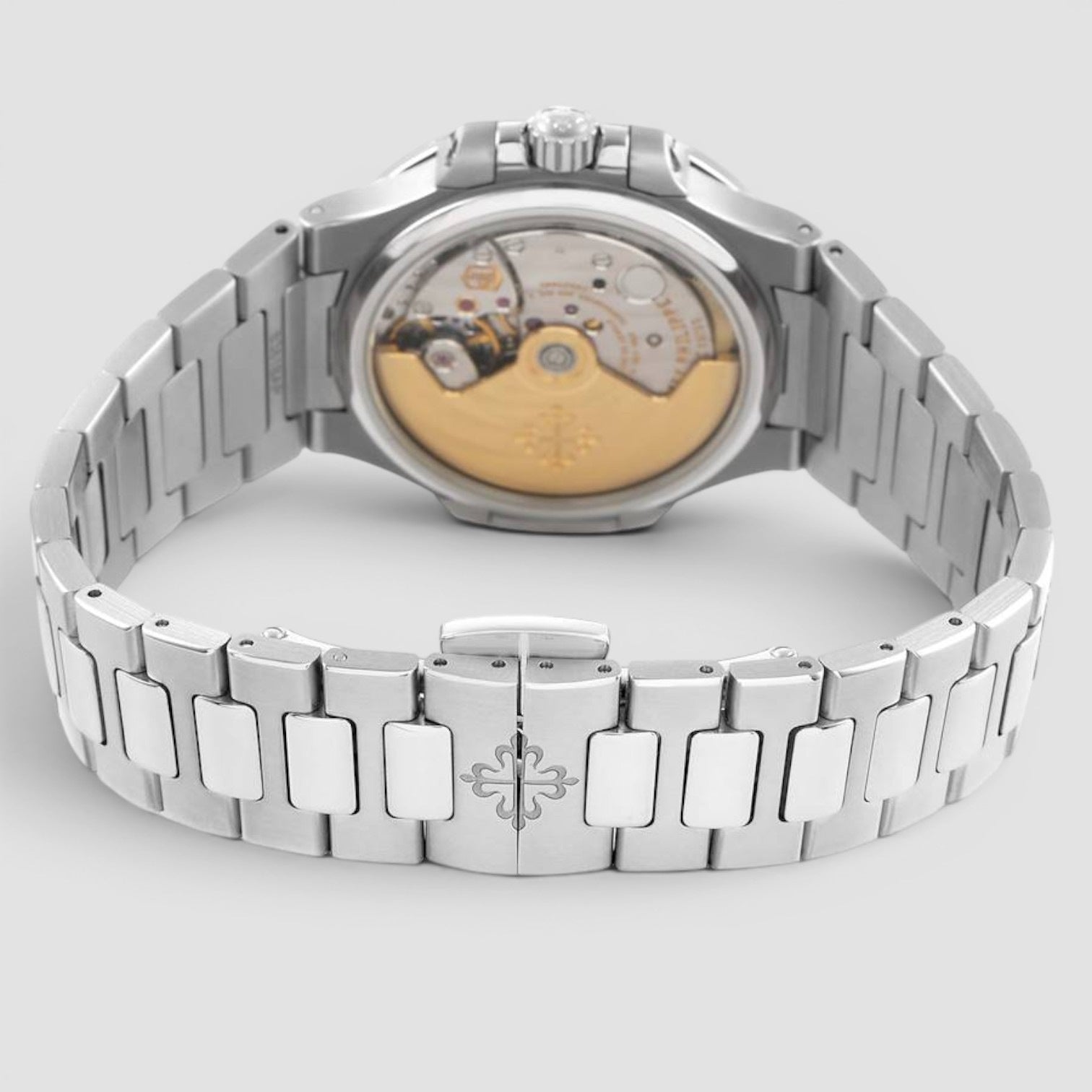 Nautilus Ladies 34mm Stainless Steel Diamond Bezel