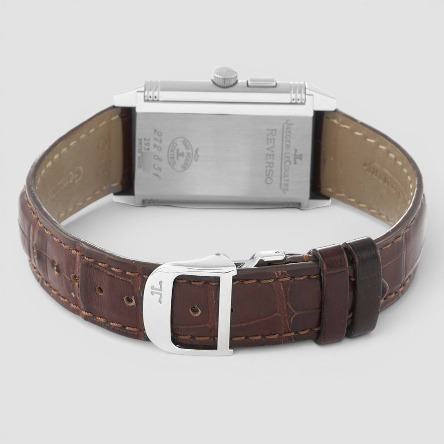Reverso Duoface 42 × 26mm Stainless Steel Grey Dial