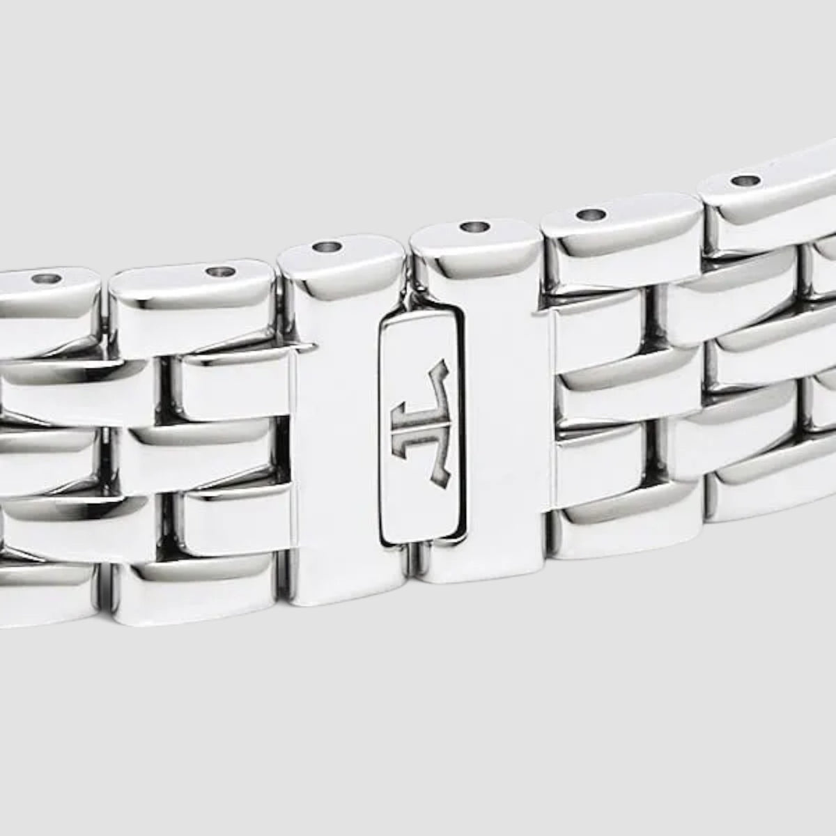 Reverso One Monoface 40mm Steel Diamond Silver Dial