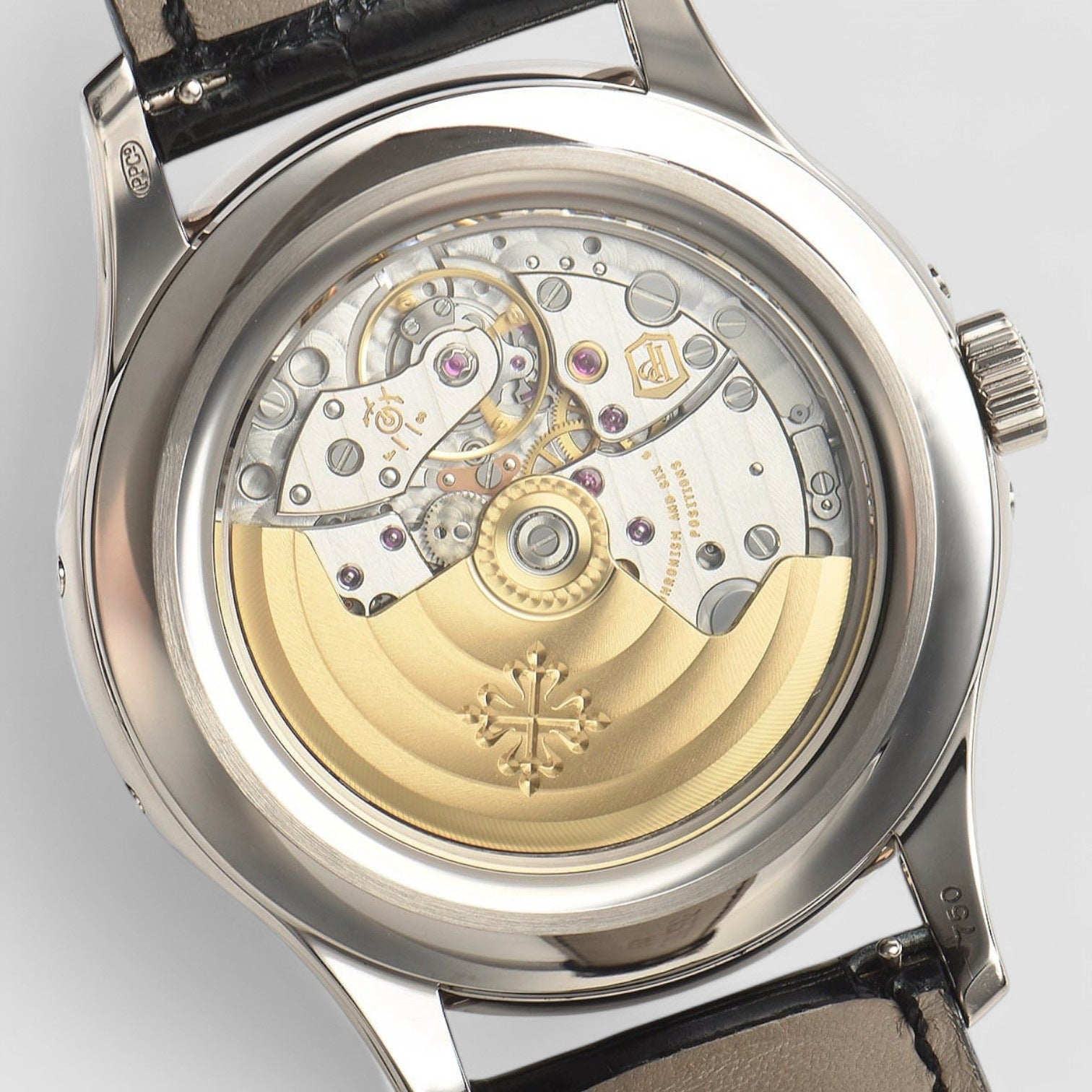 Annual Calendar Silver Dial 18K