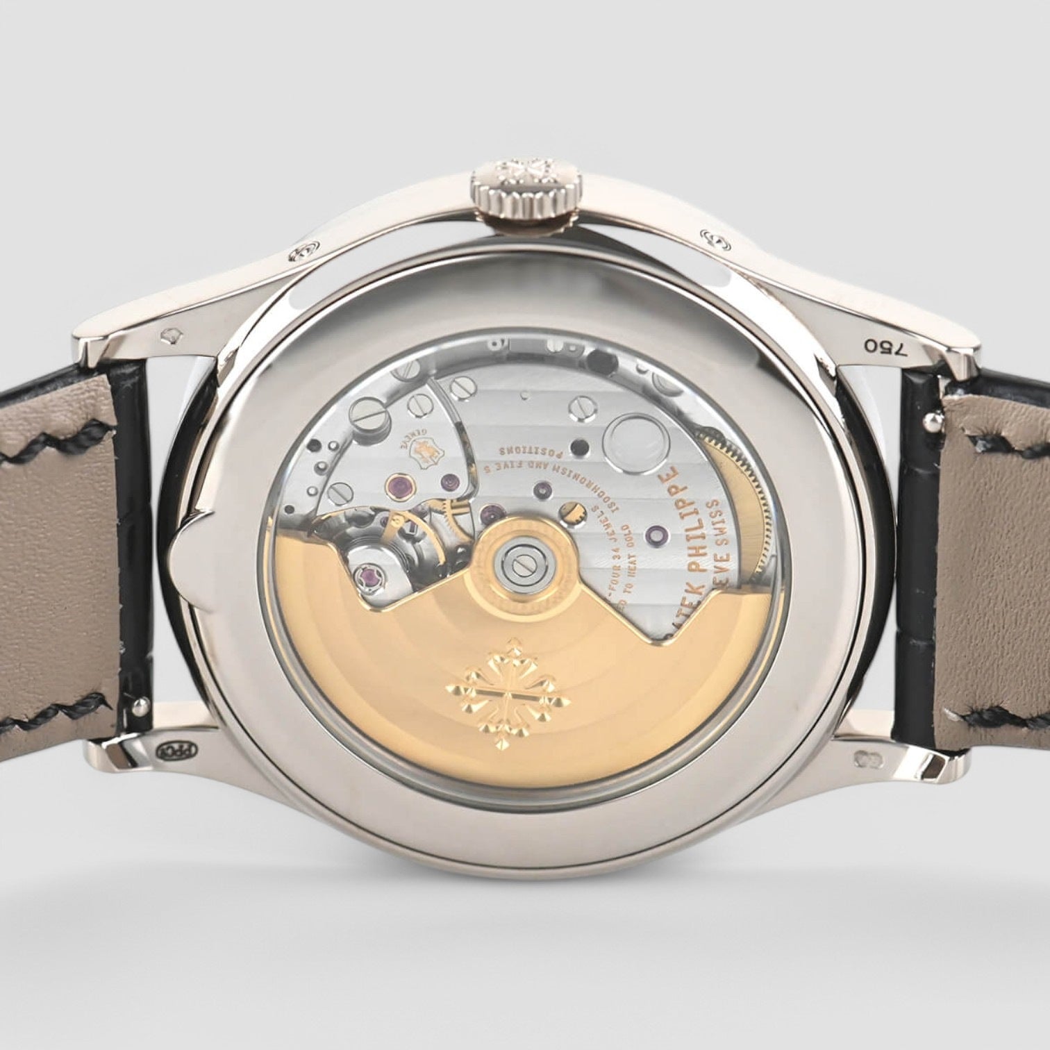 Annual Calendar Sector Dial 18K White Gold