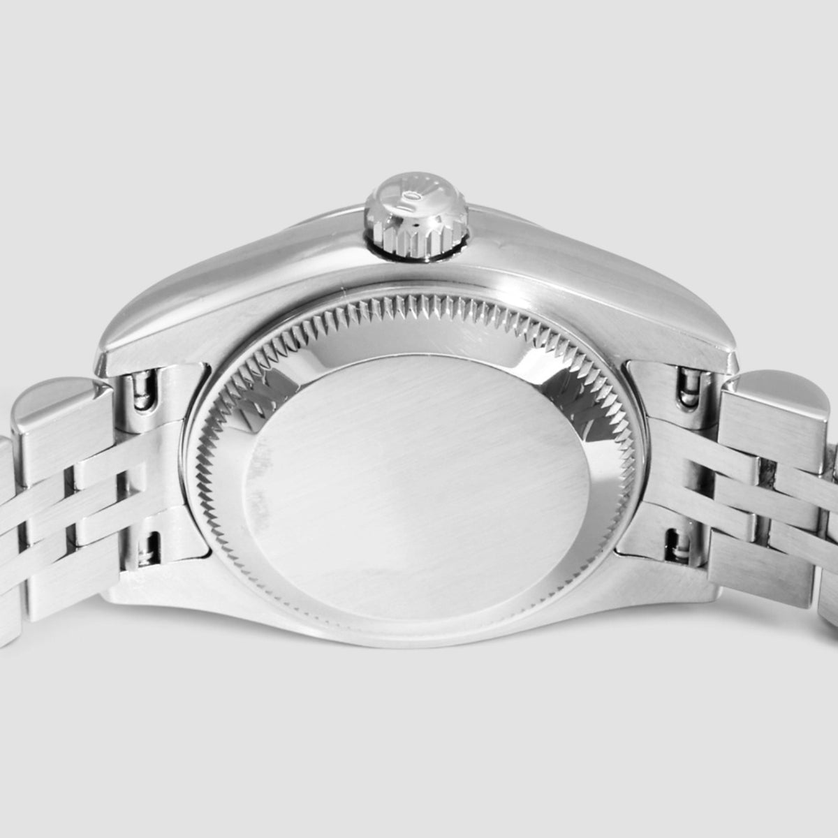 Lady-Datejust Black Roman Numeral Dial Jubilee