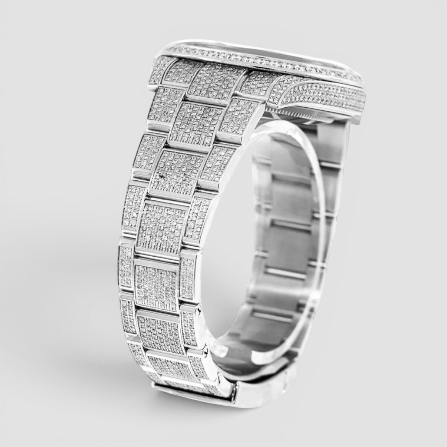 Datejust 41 Roman Full Iced Out Diamond Set