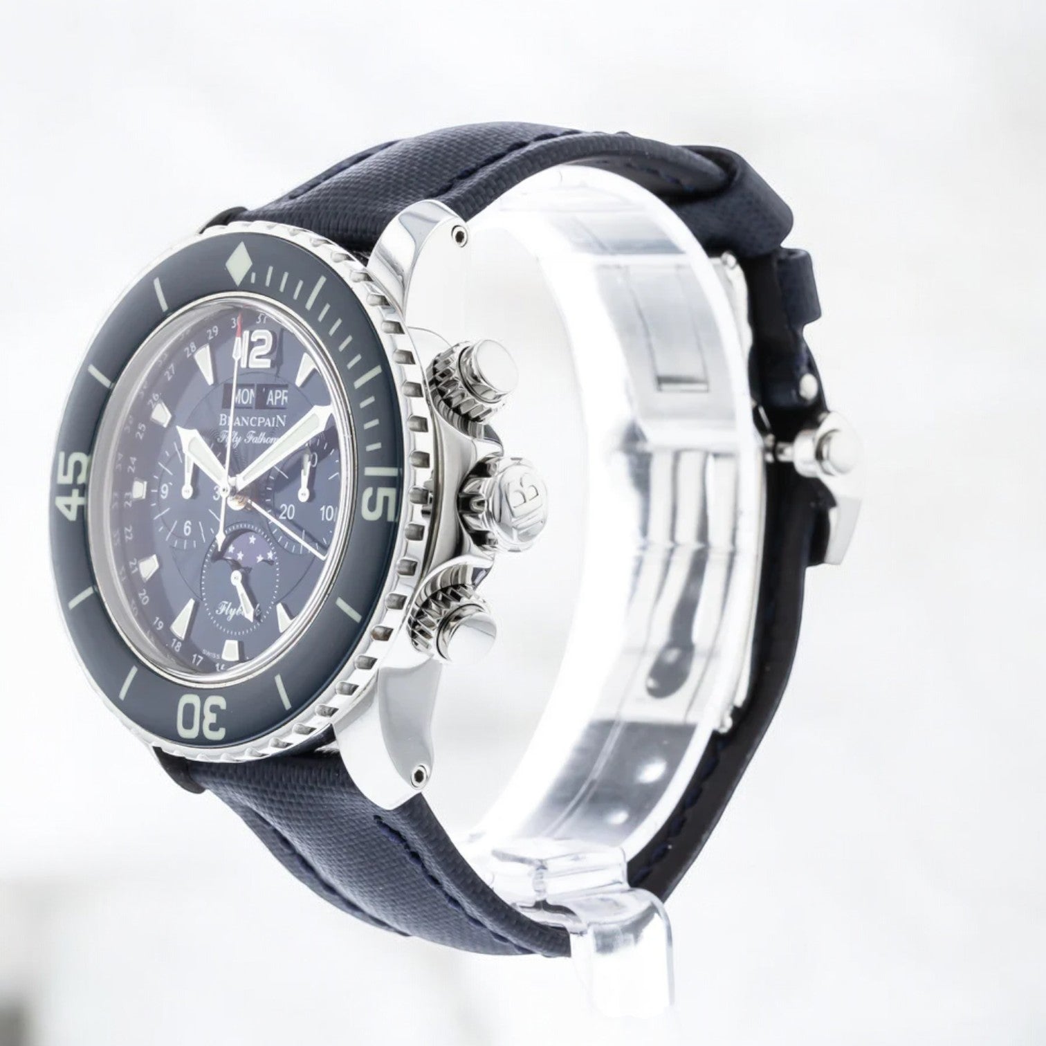 Fifty Fathoms Complete Calendar Flyback SS / Blue Dial