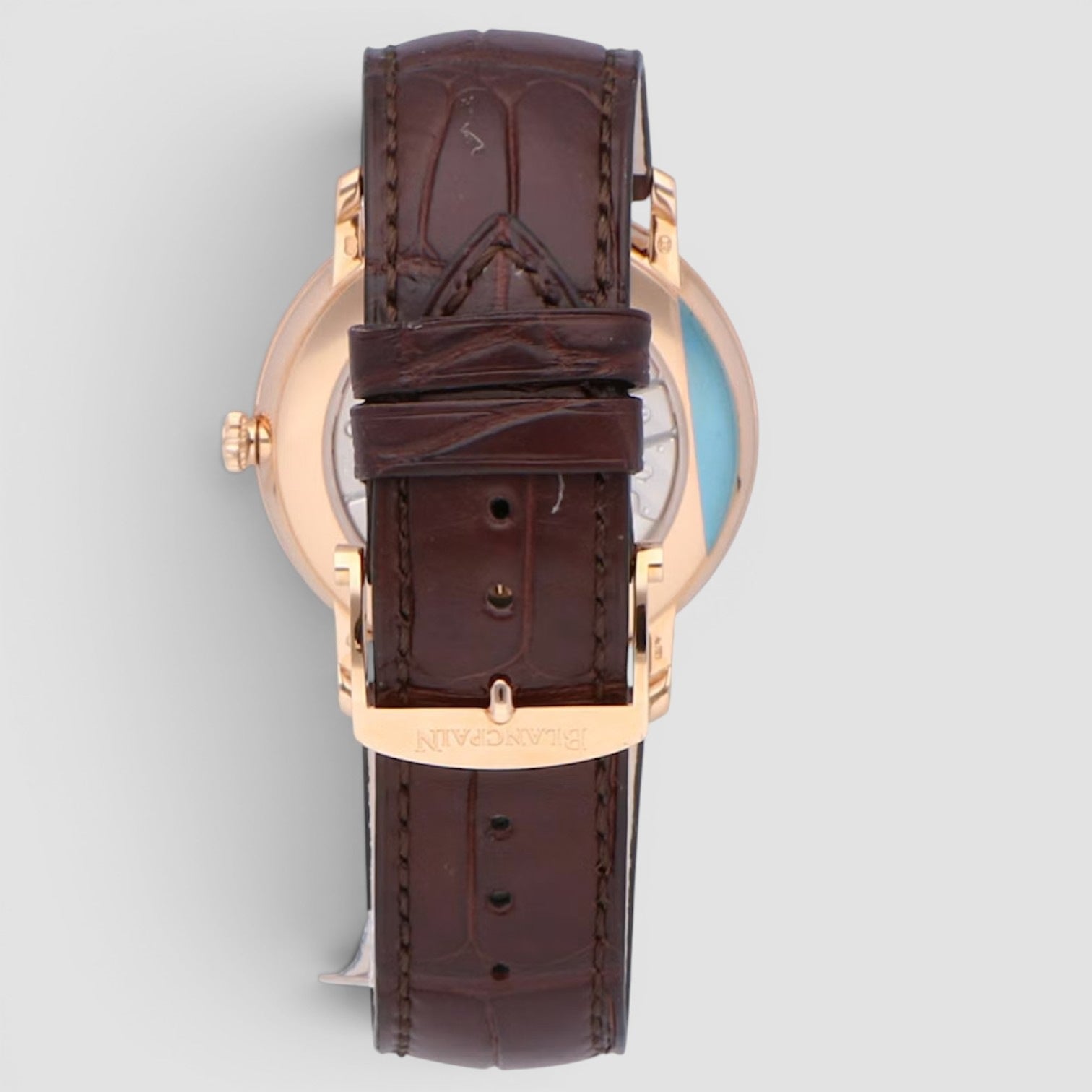 Villeret Ultra-Slim 40mm Rose Gold Silver Dial