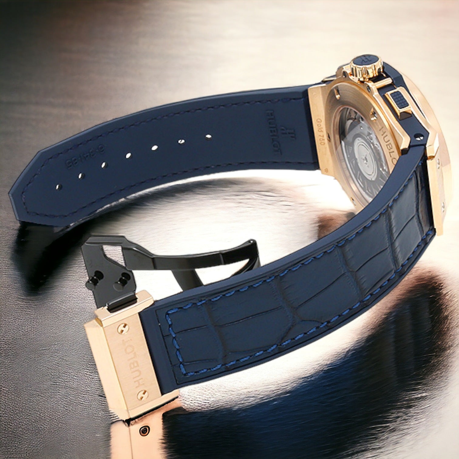 Big Bang Gold Blue Diamonds