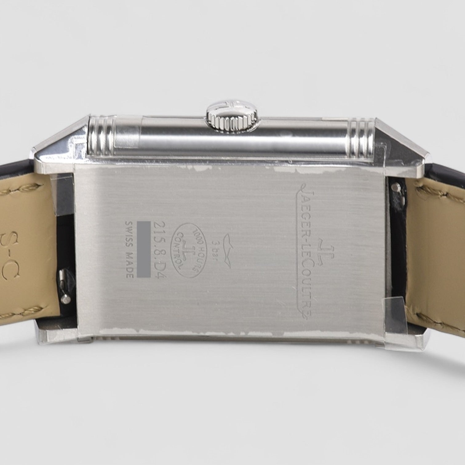 Reverso Duo Day Night Steel Mens Watch