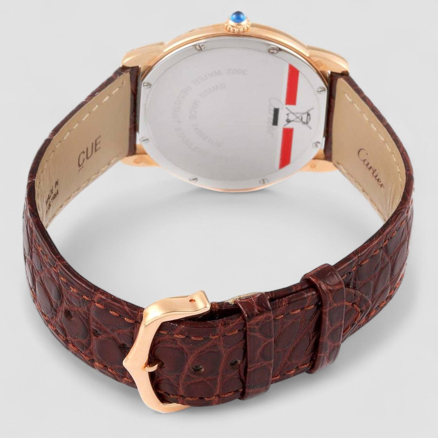 Ronde Solo Large Rose Gold Steel Mens Watch