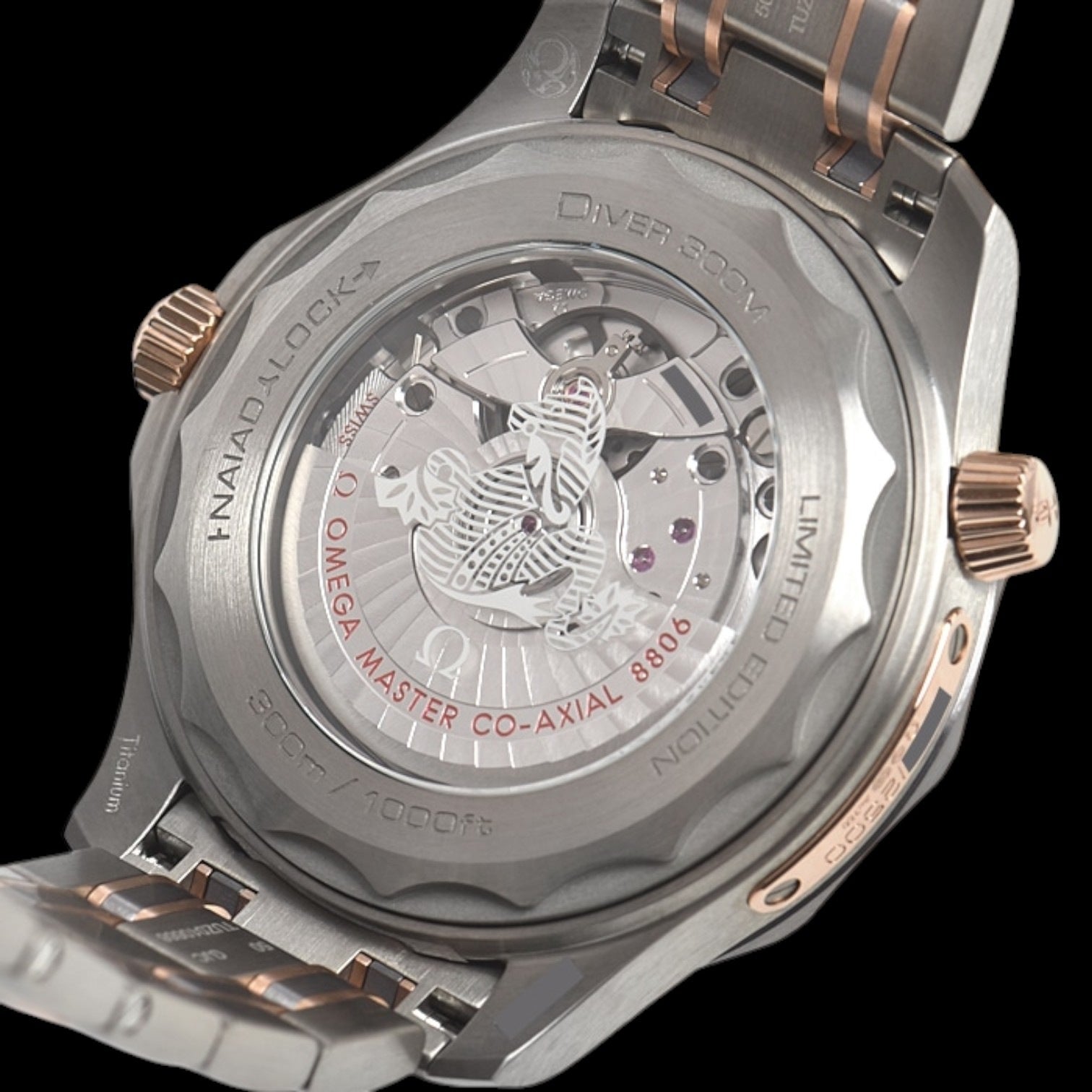 Seamaster Diver 25th Anniversary 300M Titanium / Rose Gold LIMITED