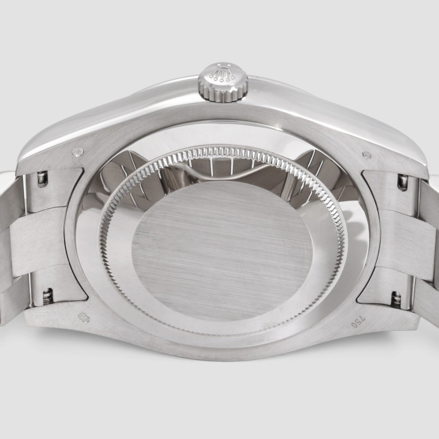 Day-Date II 41mm White Gold Silver Diamond Dial