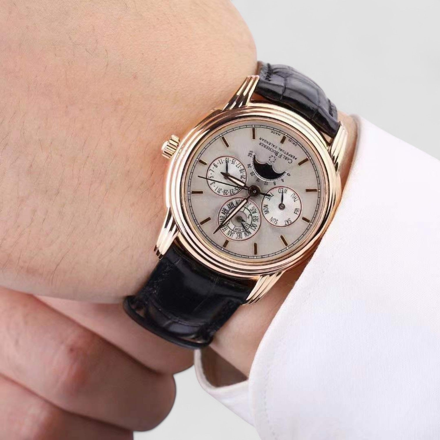Manero Archimedes Perpetual Automatic Men's Watch