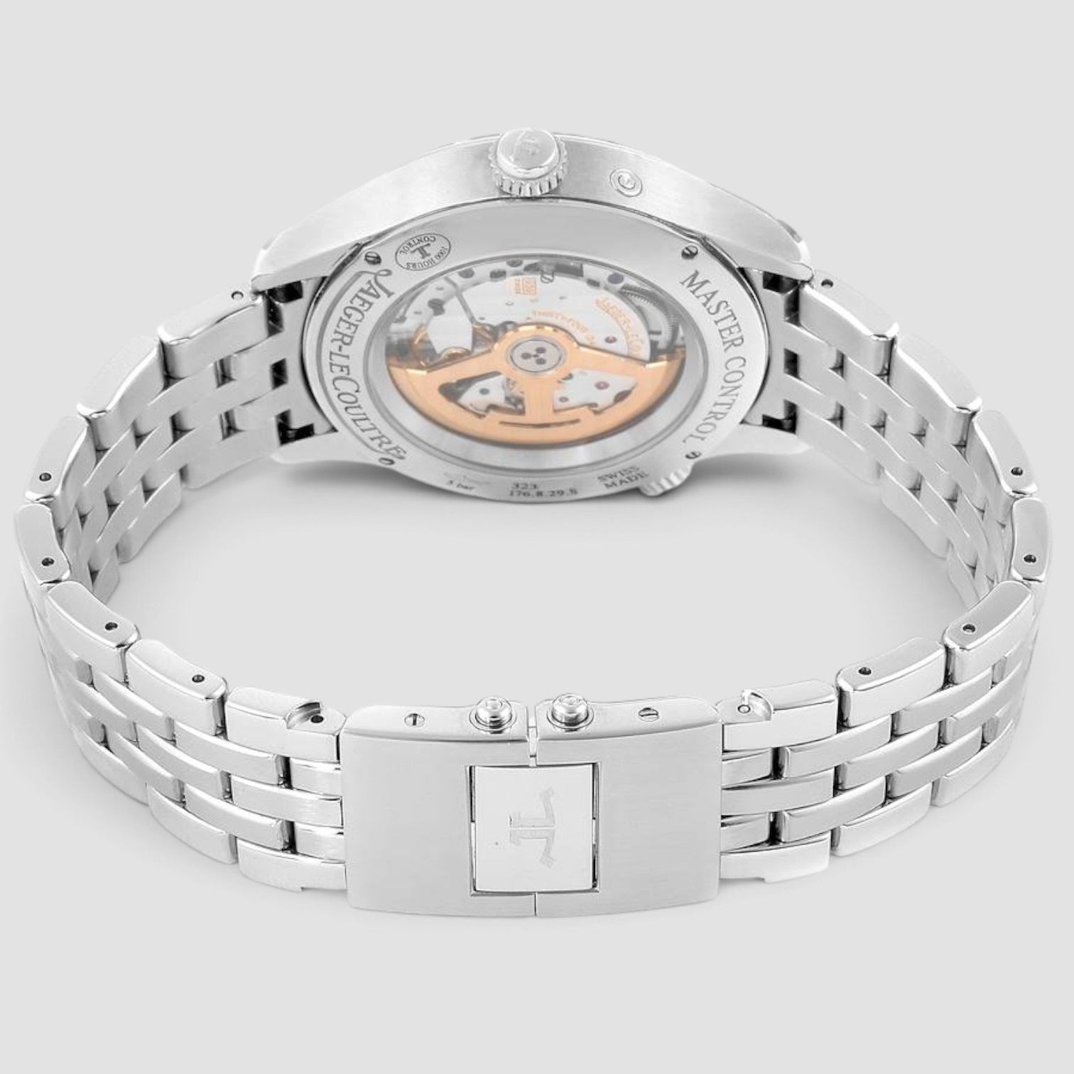 Master Geographic 39mm Stainless Steel Black Dial
