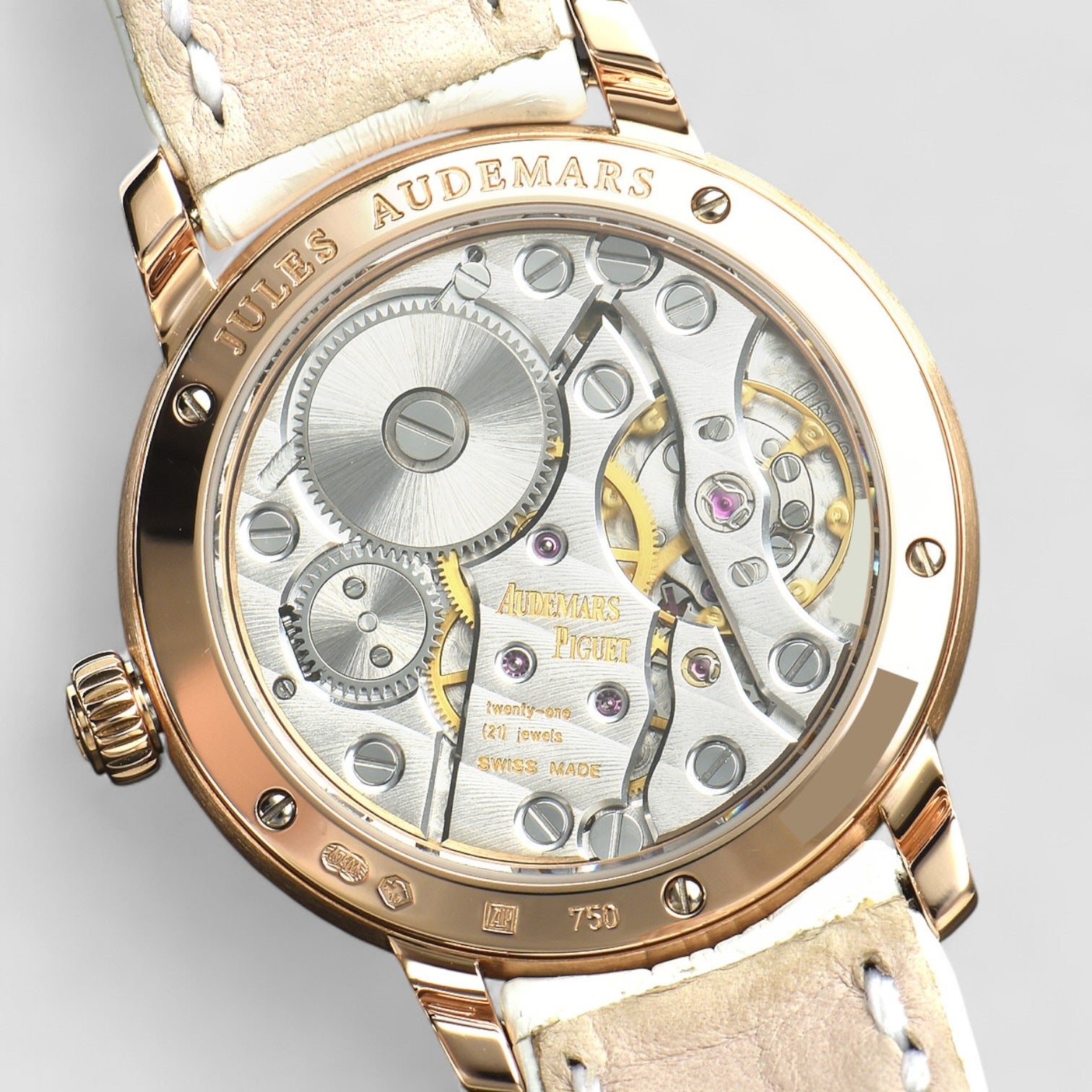 Jules 18 ct Gold Manual Winding Women's Watch