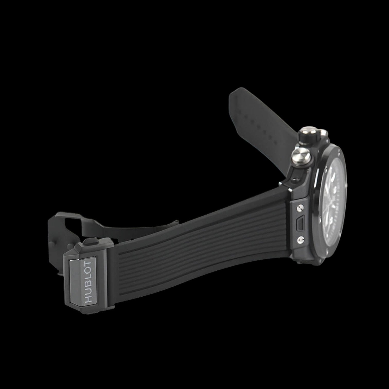 Big Bang Unico Black Magic Chronograph Automatic Silver Dial Men's Watch