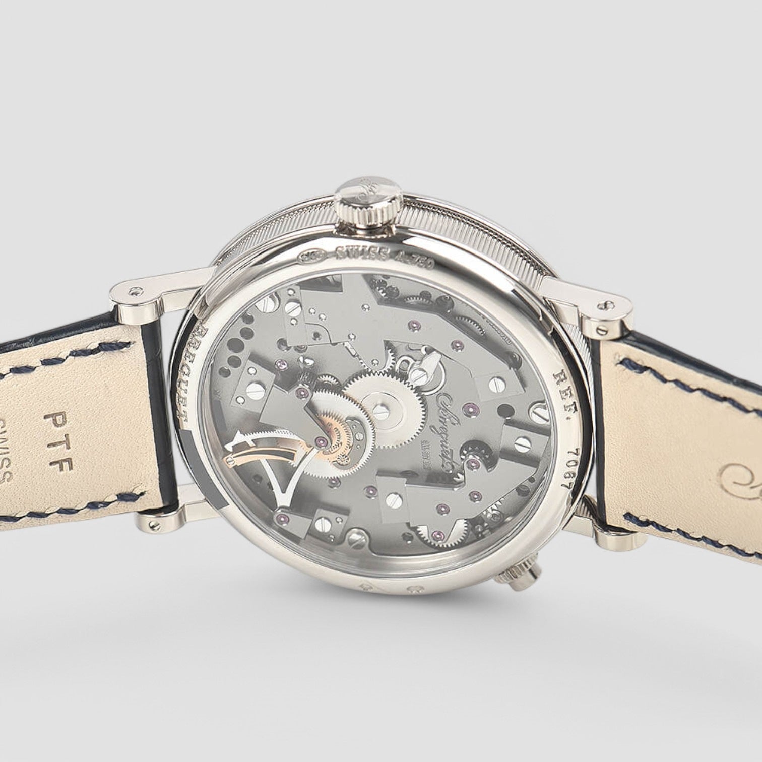 Tradition GMT Manual Wind White Gold 40MM