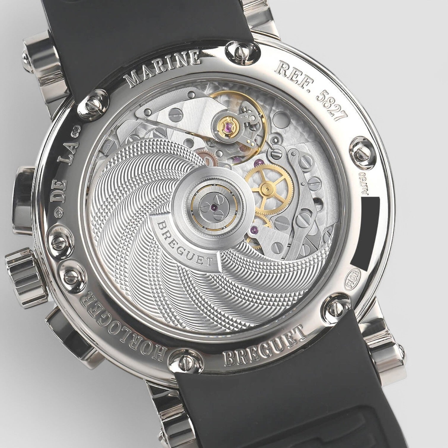 Marine Chronograph 18K White Gold