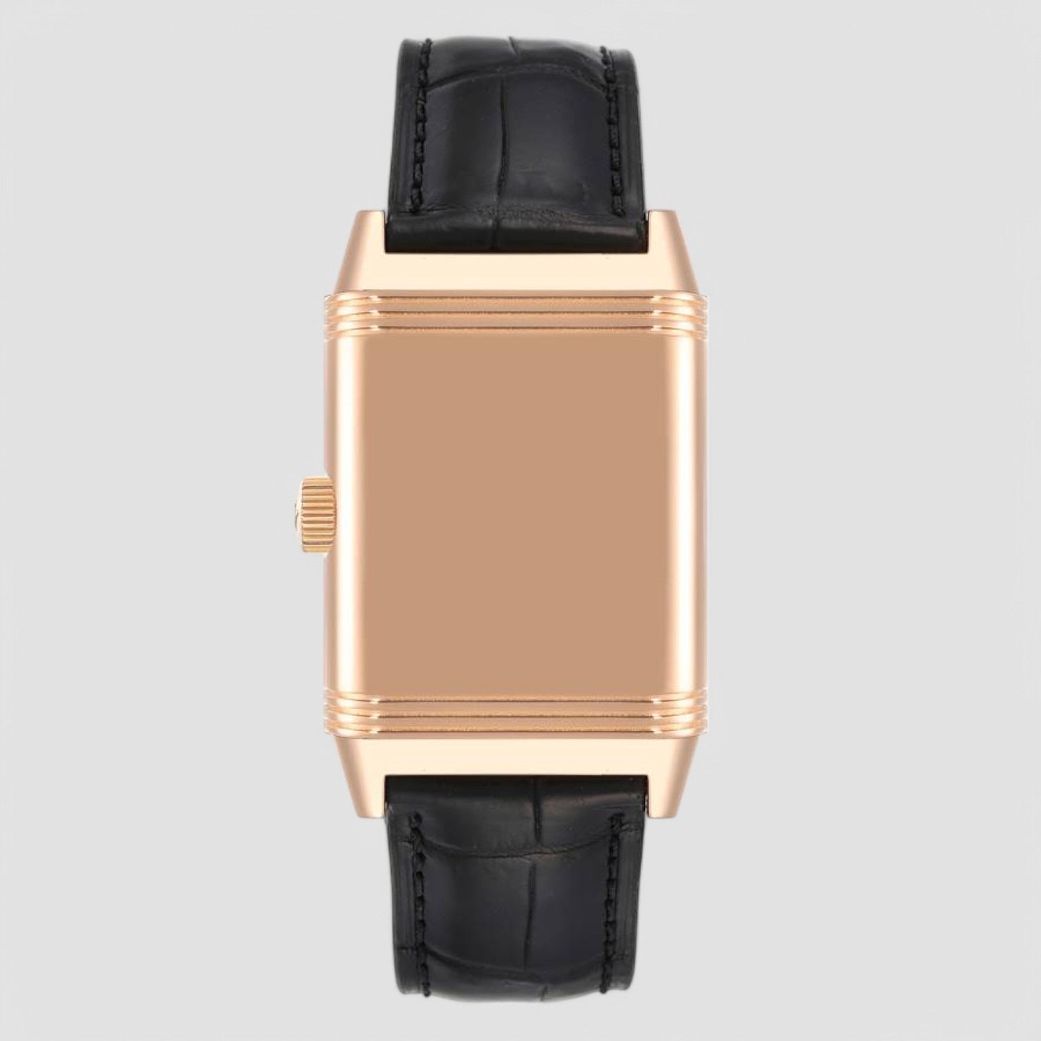 Grande Reverso Sun Moon Dual Time Rose Gold Mens Watch