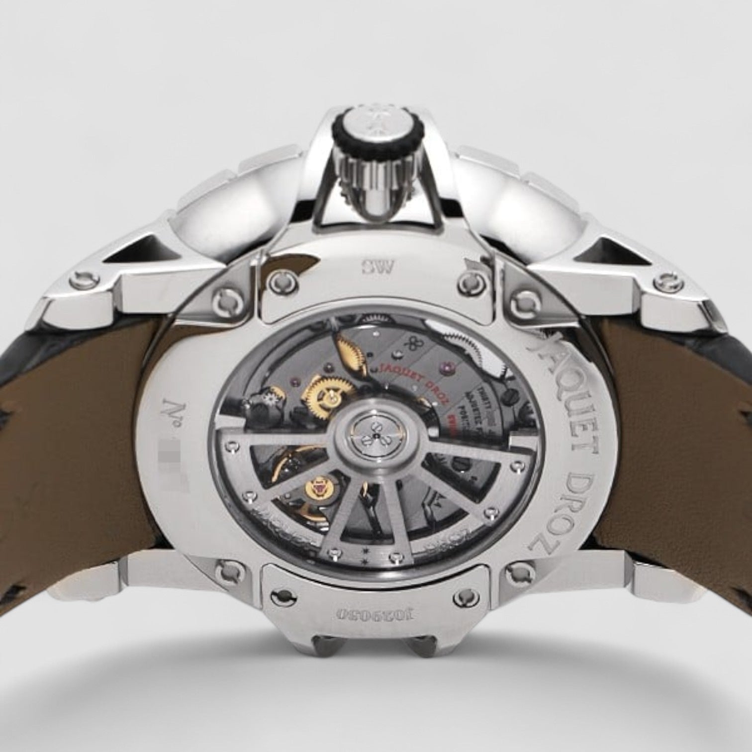 Grande Seconde SW Gray Dial Stainless Steel Men's Watch