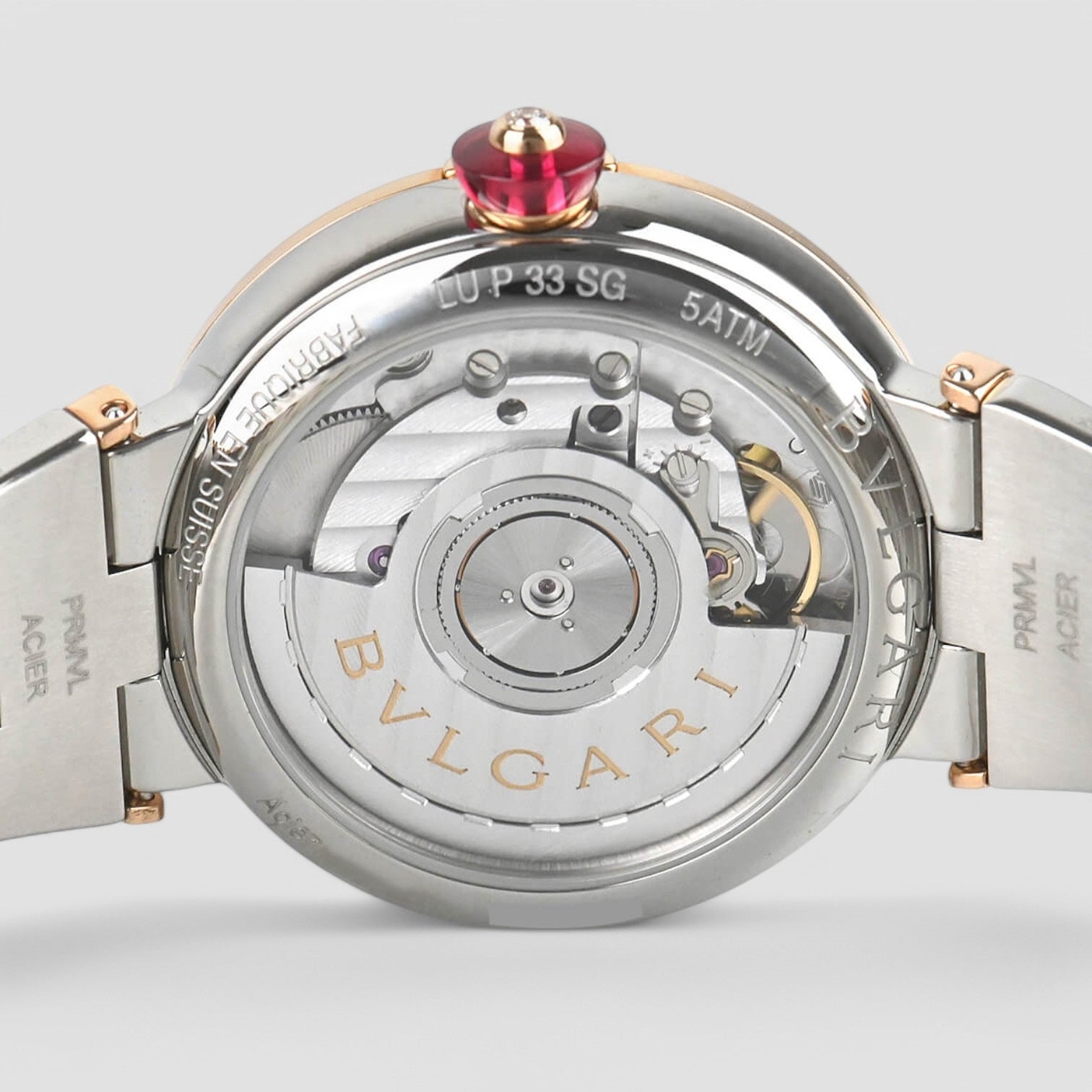 Lvcea Steel & Pink Gold Automatic 33mm
