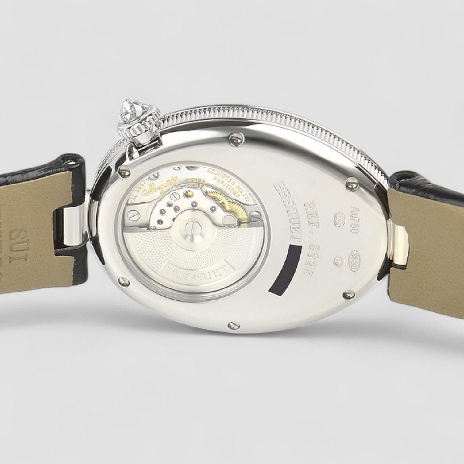 Reine de Naples Automatic Mini Pave Diamond Dial Women's Watch