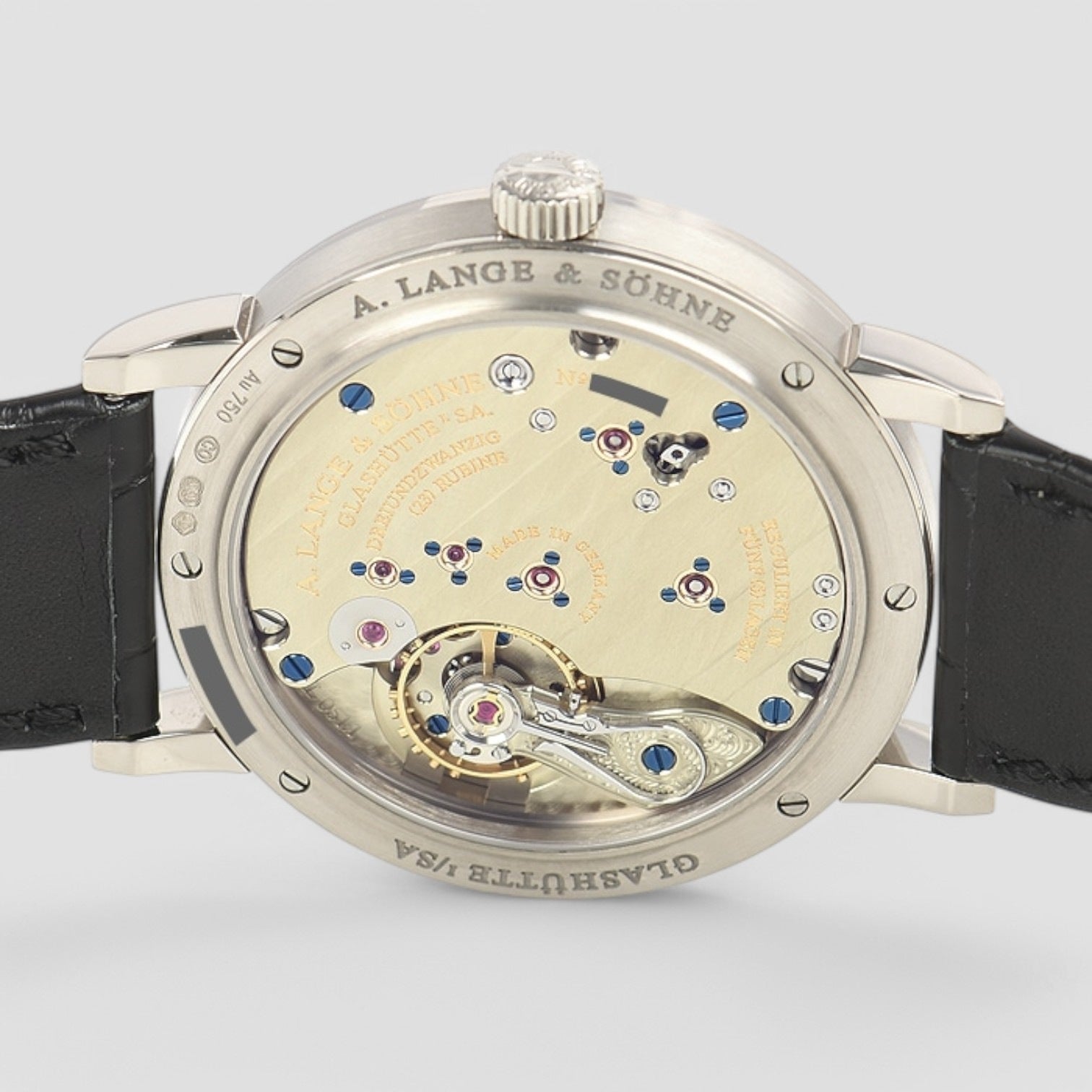 1815 18K White Gold Silver Dial