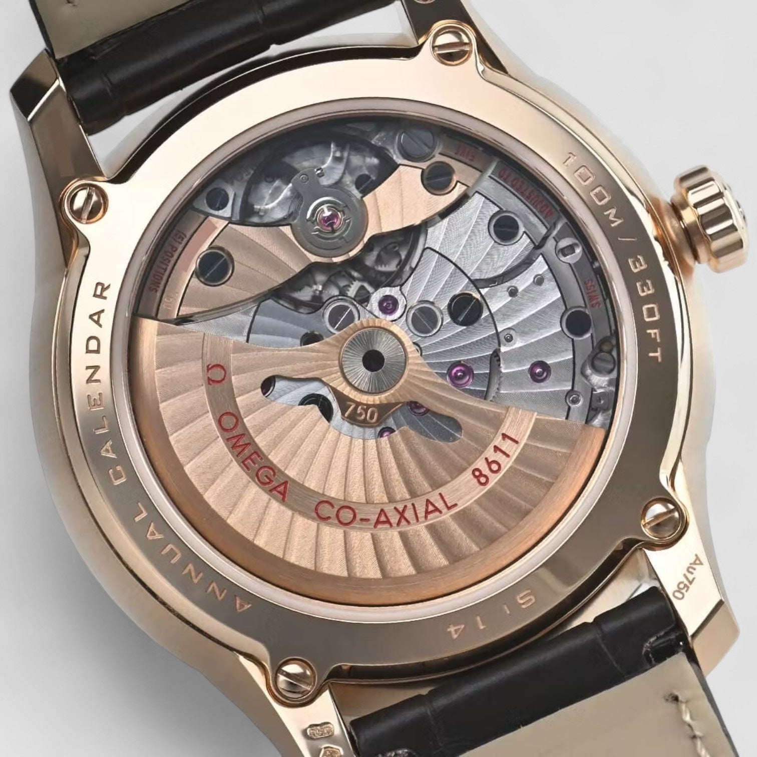De Ville Co-Axial Annual Calendar Mens Watch