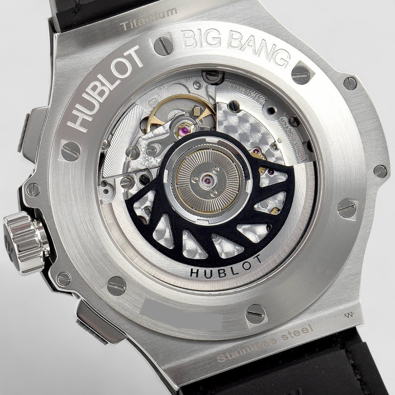 Big Bang Shiny Black Diamond Dial 41mm Watch