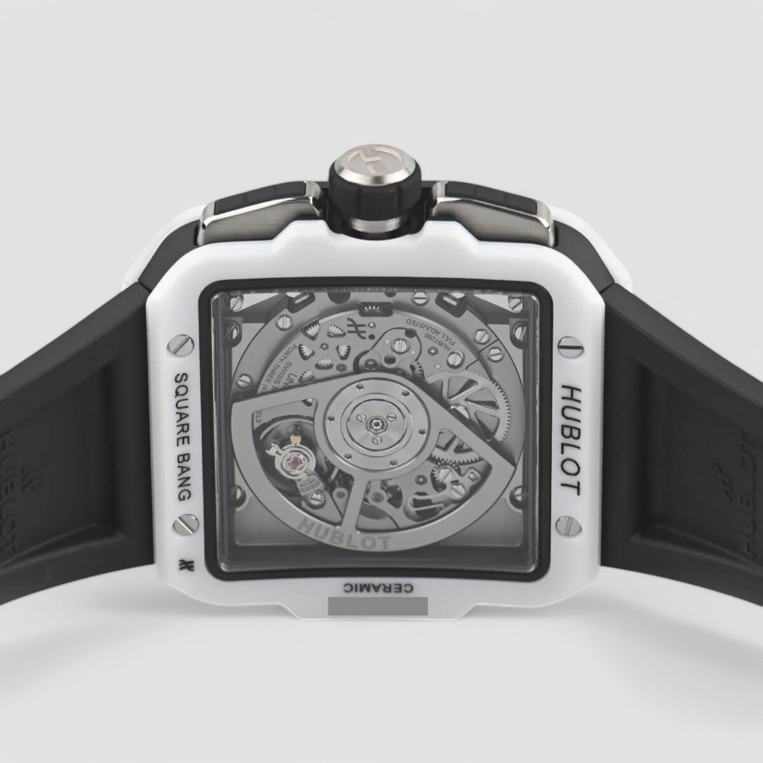 Square Bang Unico White Ceramic 42mm